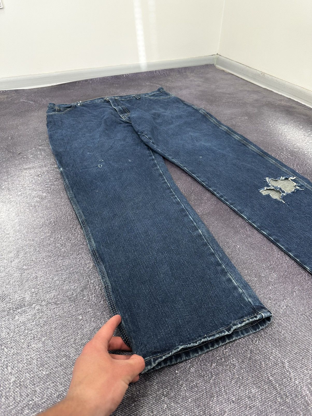 Dickies Vintage Dickies Distressed Carpenter Opium Baggy Work Pants Size US 40 / EU 56 - 10 Thumbnail