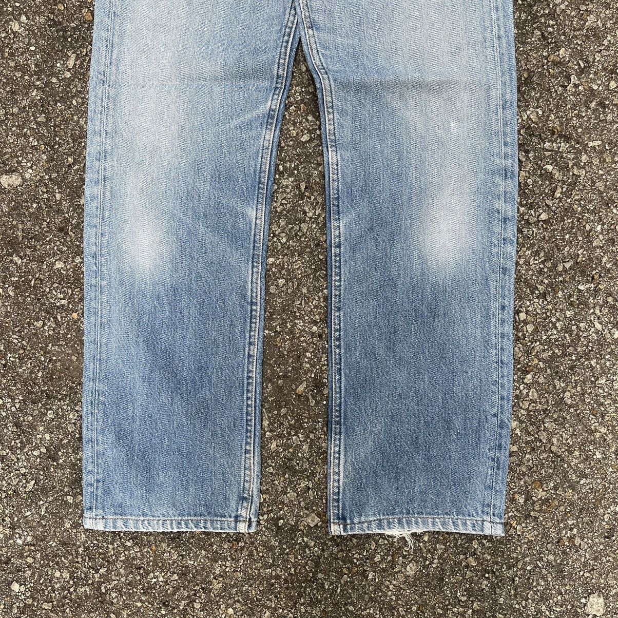 Levi's Vintage Levis 501 Denim Non Selvedge Jeans Button 555 Size US 29 - 2 Thumbnail