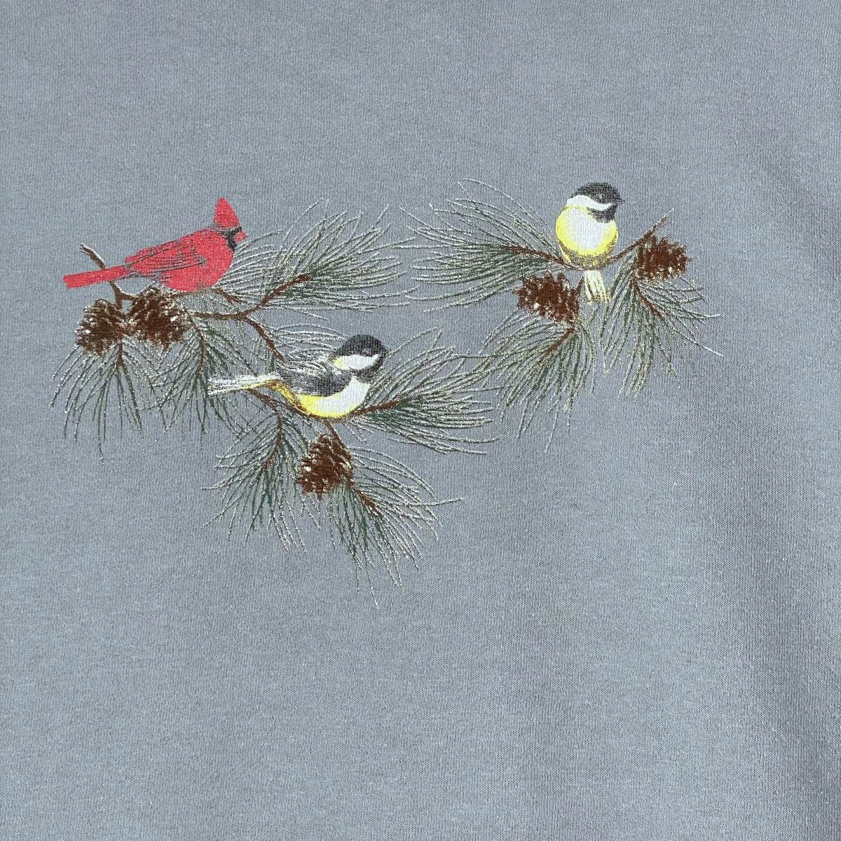 Vintage Vintage Sawyer Creek Burg Graphic Double Collar Sweatshirt Size L / US 10 / IT 46 - 4 Thumbnail