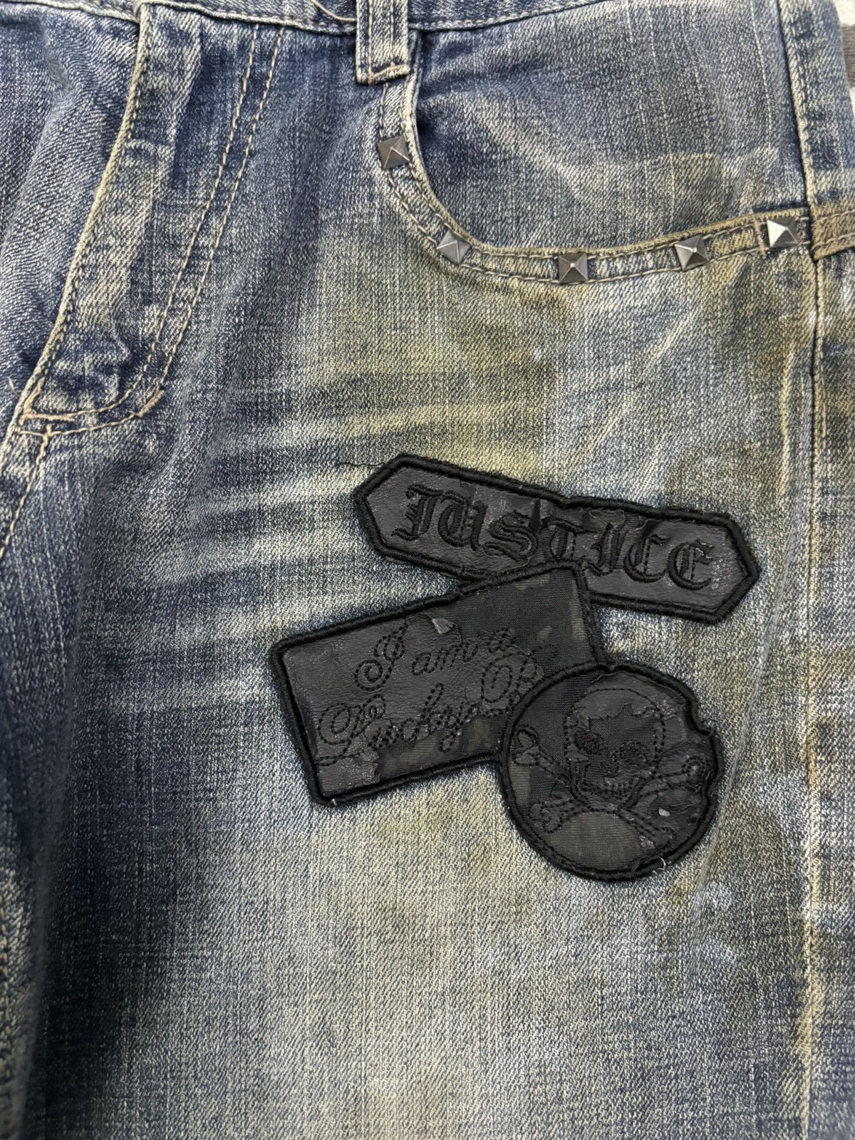 Seditionaries Vintage Japanese Brand Rusty Mud Wash Skull Punk Style Jeans Size US 30 / EU 46 - 6 Thumbnail