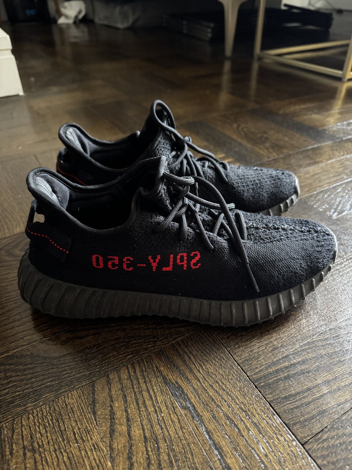 Yeezy Yeezy Boost 350 Black V2 Bred Size US 9.5 / EU 42-43 - 1 Thumbnail