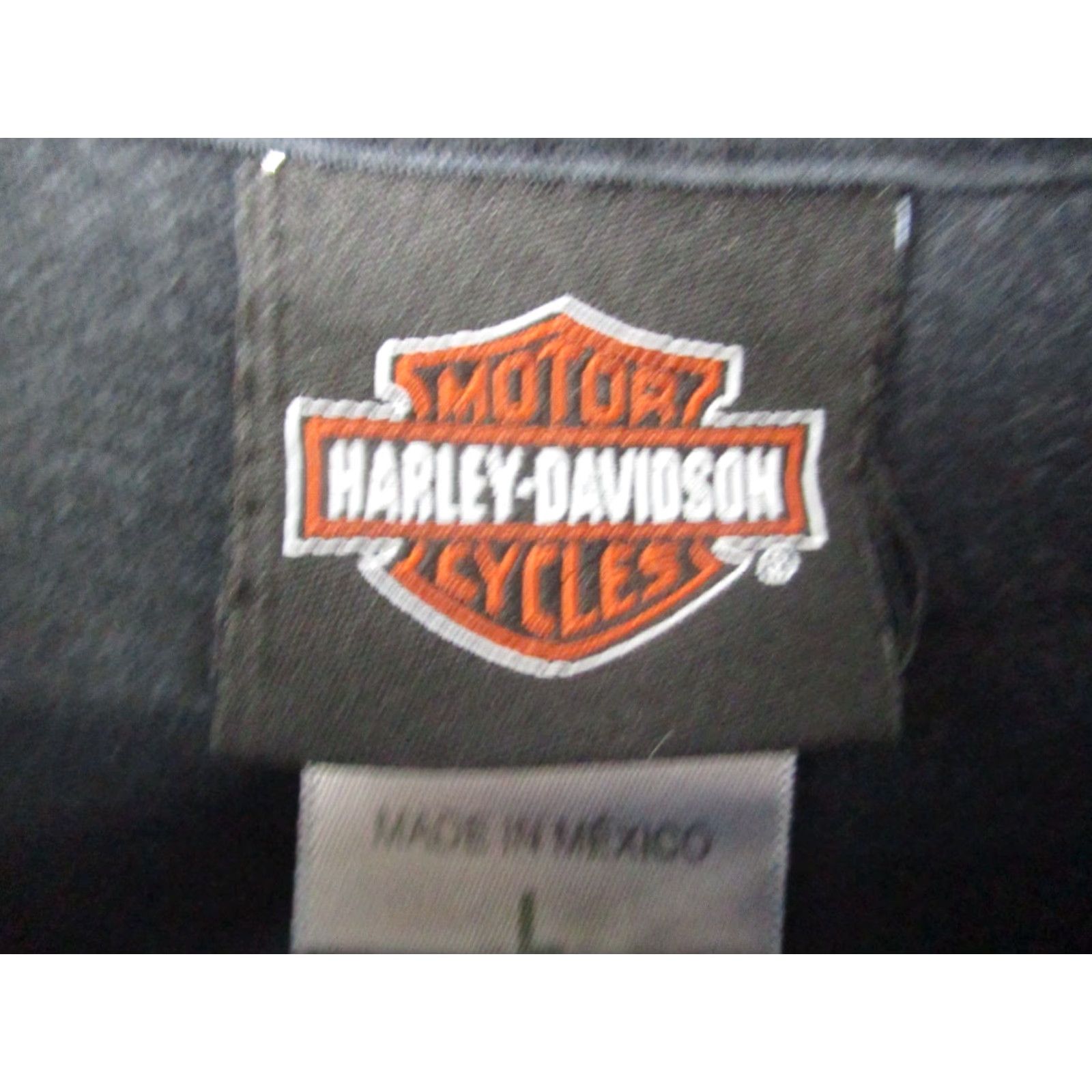 Harley Davidson Harley-Davidson Shirt Mens Large Short Sleeve Skull Biker Rocky Top TN Black Crew Neck T-Shirt 2010s Graphic Print Size US L / EU 52-54 / 3 - 4 Thumbnail