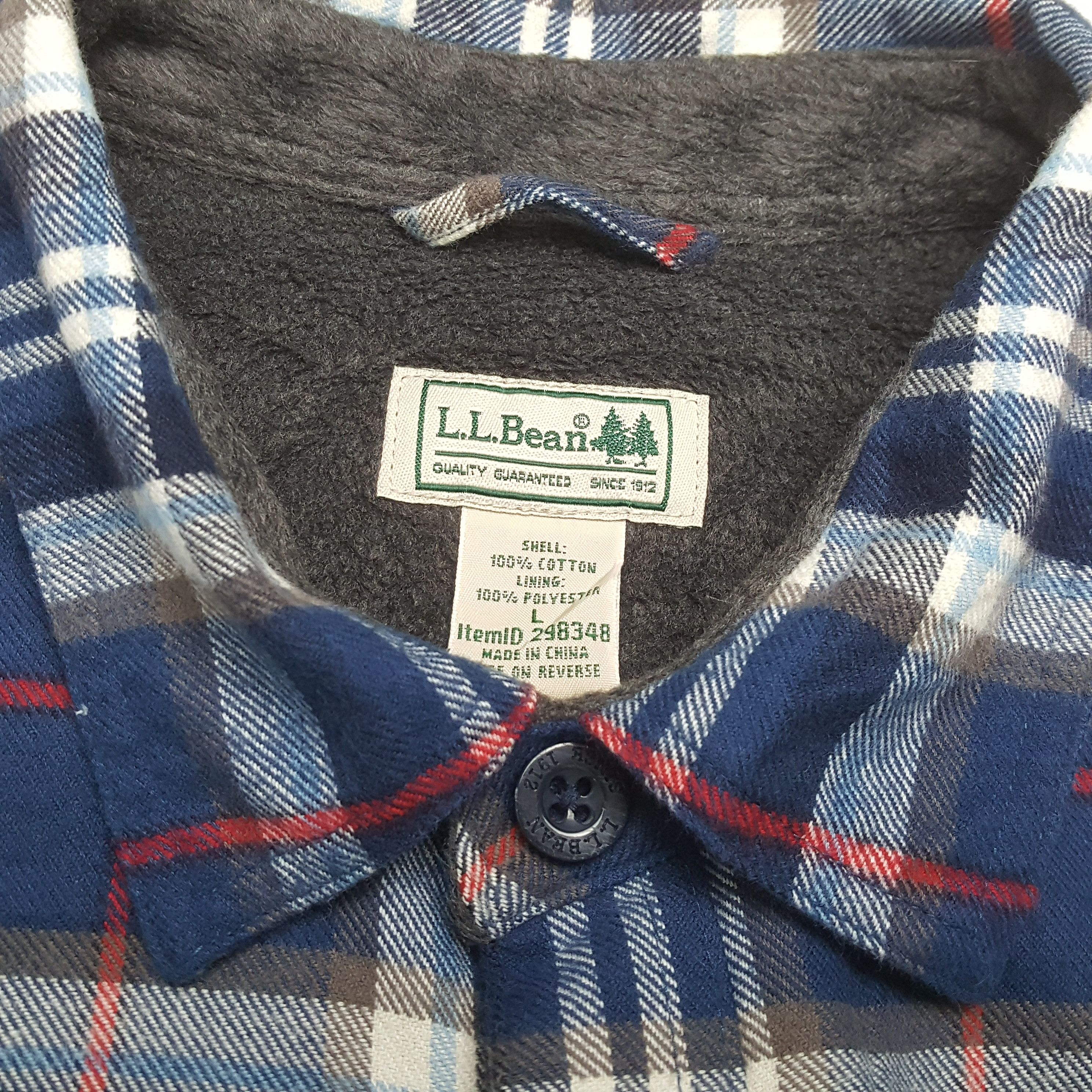 Japanese Brand × L.L. Bean × Vintage Vintage L.L BEAN Streetwear Style Outdoor Shirts Size US M / EU 48-50 / 2 - 9 Thumbnail