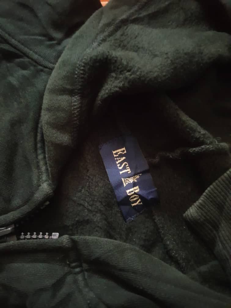 Japanese Brand East boy green colour hoodie sweater Size US S / EU 44-46 / 1 - 2 Thumbnail