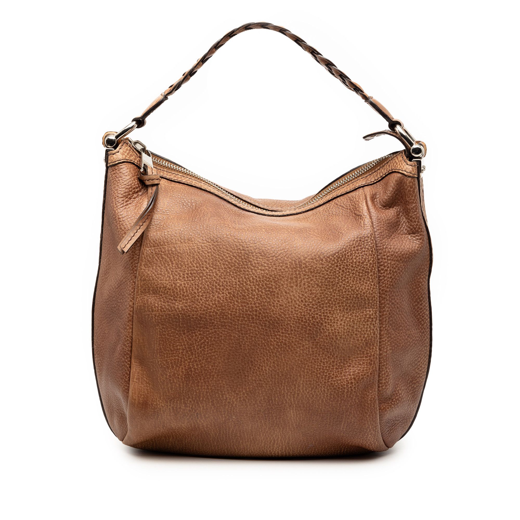 Gucci Gucci Leather Bamboo Shoulder Bag Size ONE SIZE - 1 Thumbnail