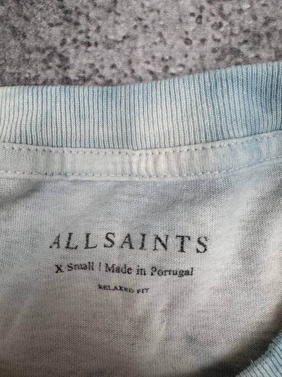 Allsaints AllSaints Men T Shirt White Blue Size XS Size US XS / EU 42 / 0 - 4 Thumbnail