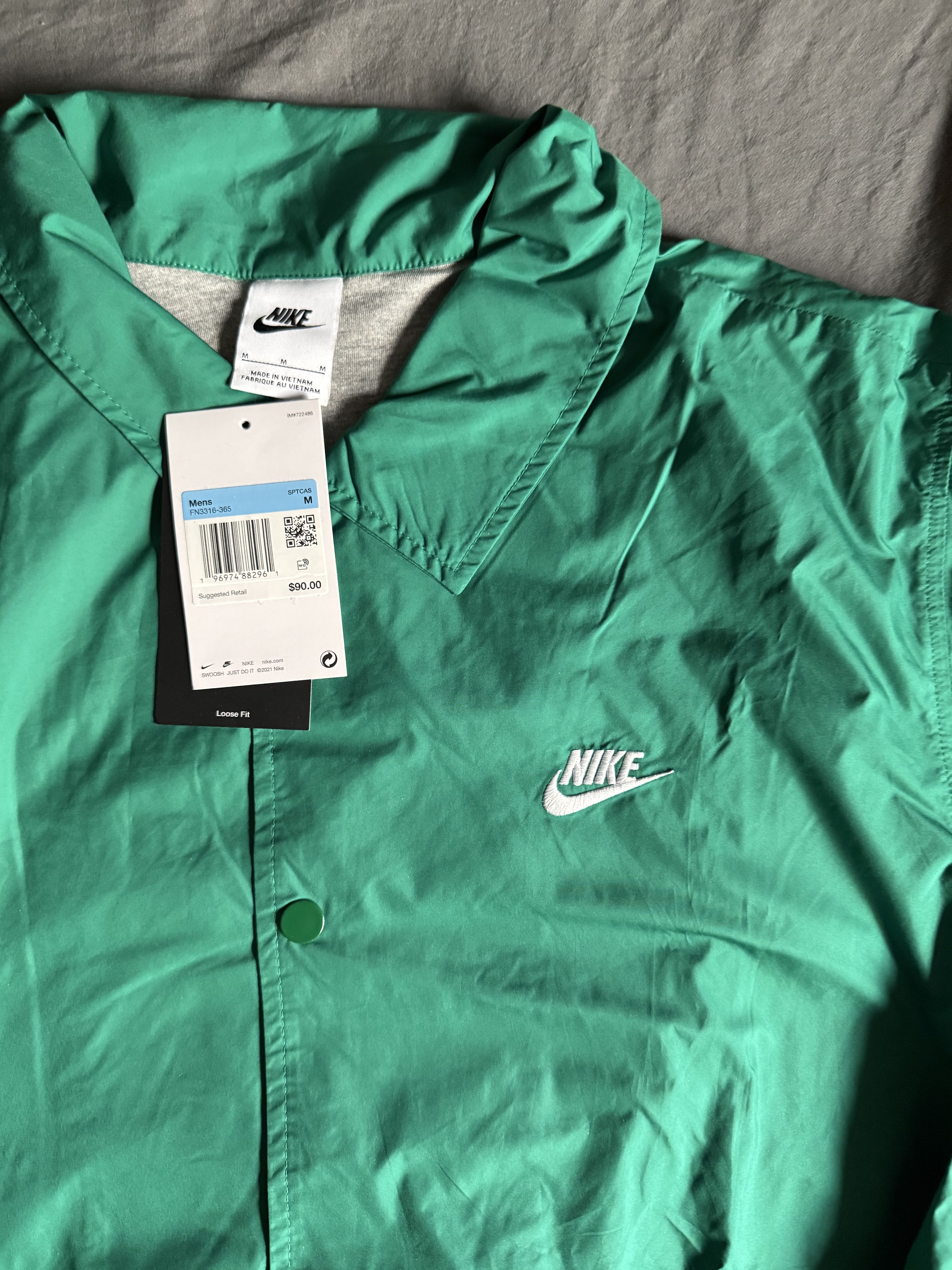 Nike Nike Sportswear Woven Coaches Jacket medium Size US M / EU 48-50 / 2 - 1 Thumbnail