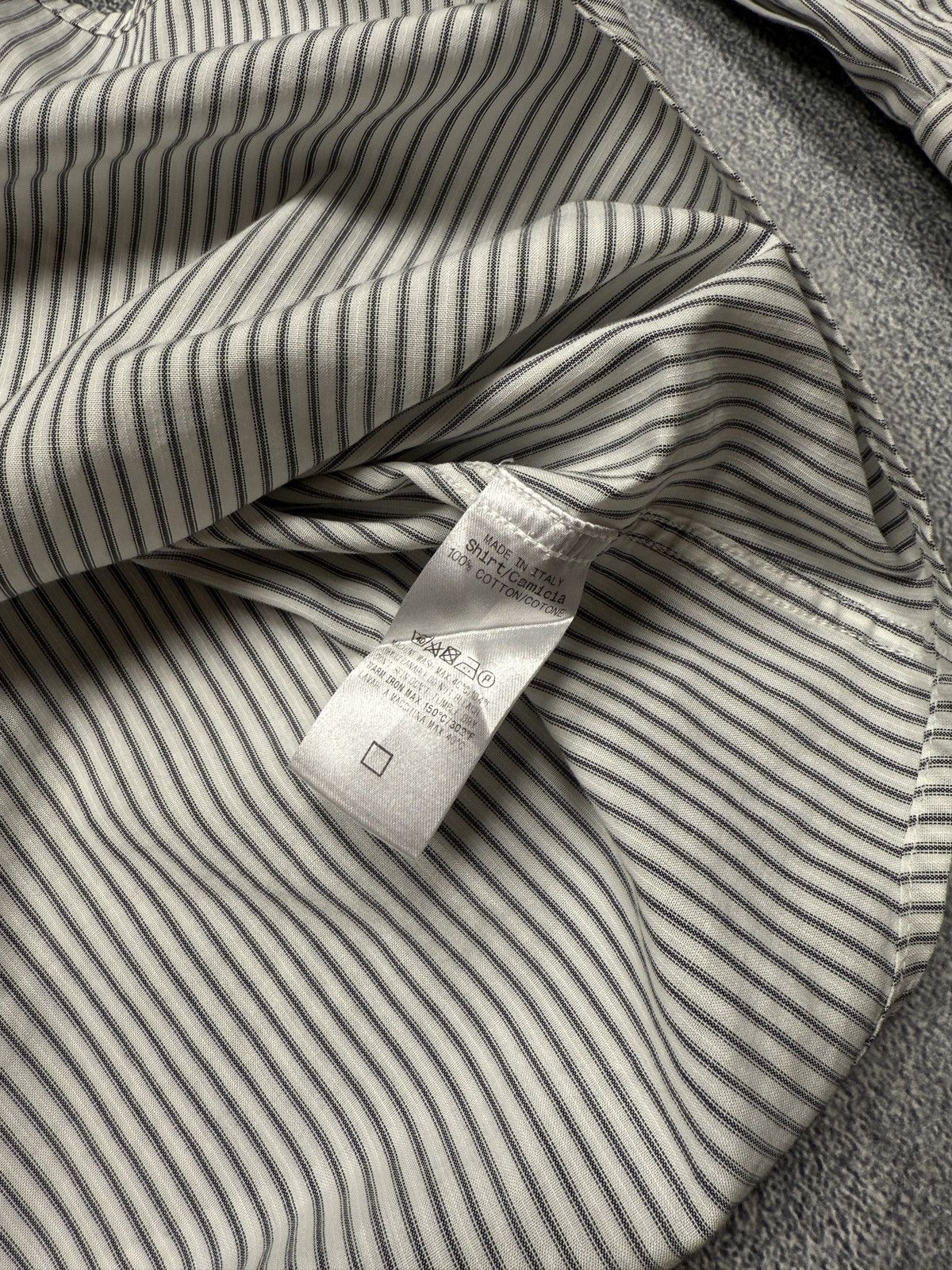Gucci Gucci Striped Shirt Button Up Size US XL / EU 56 / 4 - 10 Thumbnail