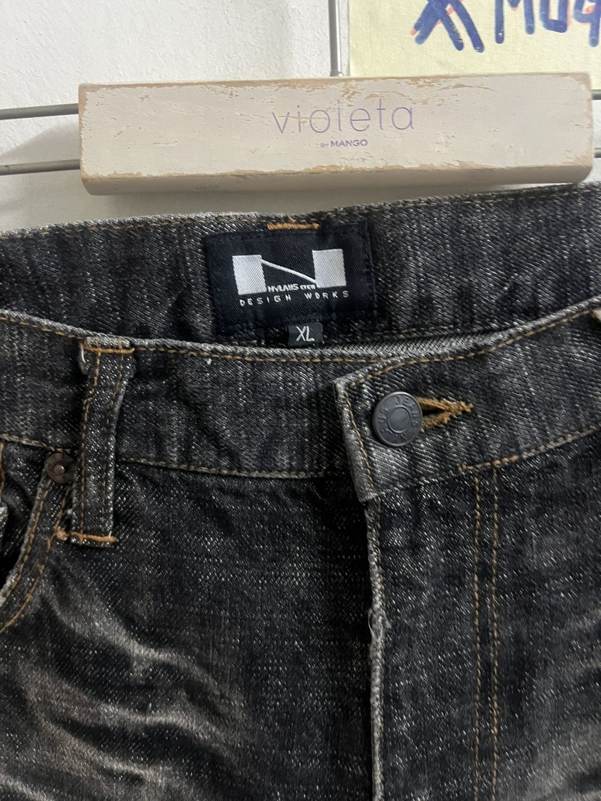 If Six Was Nine × Japanese Brand THRASHED NYLAUS DISTRESSED DENIM PANT Size US 32 / EU 48 - 6 Thumbnail