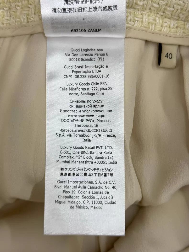 Gucci Gucci Beige braided shorts Size 26" / US 2 / IT 38 - 9 Thumbnail