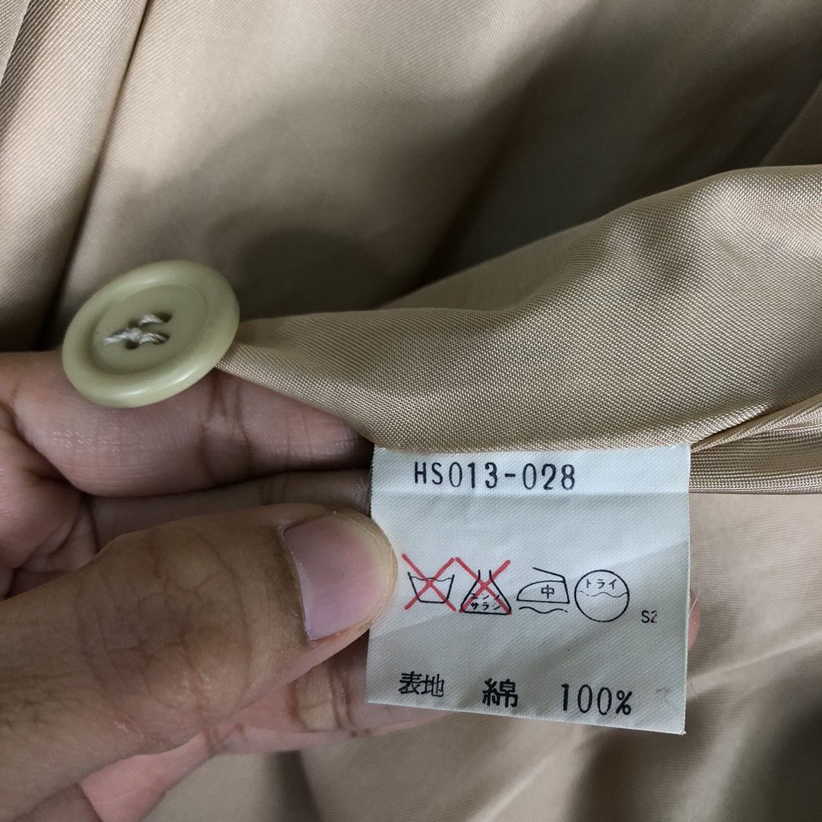 Yves Saint Laurent 🔥Rich Brown - Long Fly Coats Double Breast Bondage Design Size US M / EU 48-50 / 2 - 14 Thumbnail