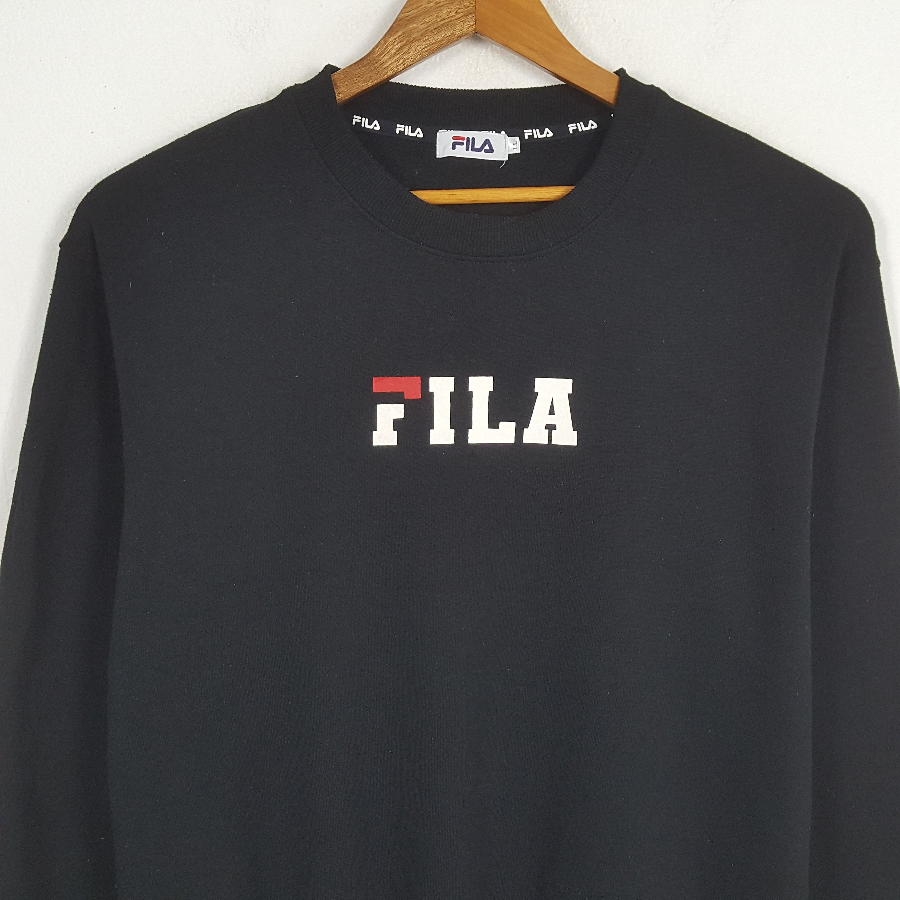Fila × Vintage Vintage FILA Italian Sportswear Brand Sweatshirts Size US L / EU 52-54 / 3 - 2 Thumbnail