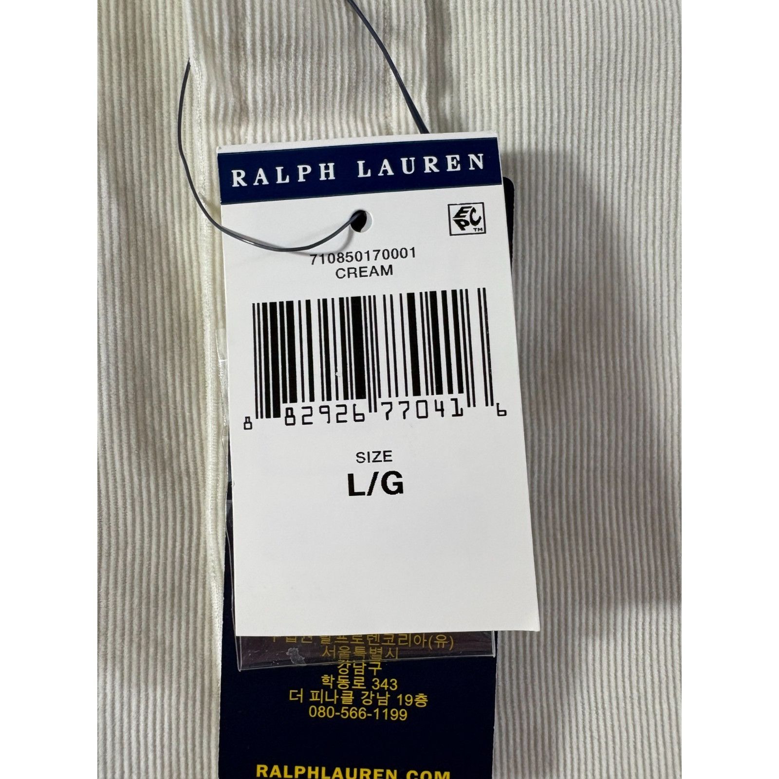 Polo Ralph Lauren Polo Ralph Lauren Classic Fit Corduroy Button-Down Shirt col Size US L / EU 52-54 / 3 - 9 Thumbnail