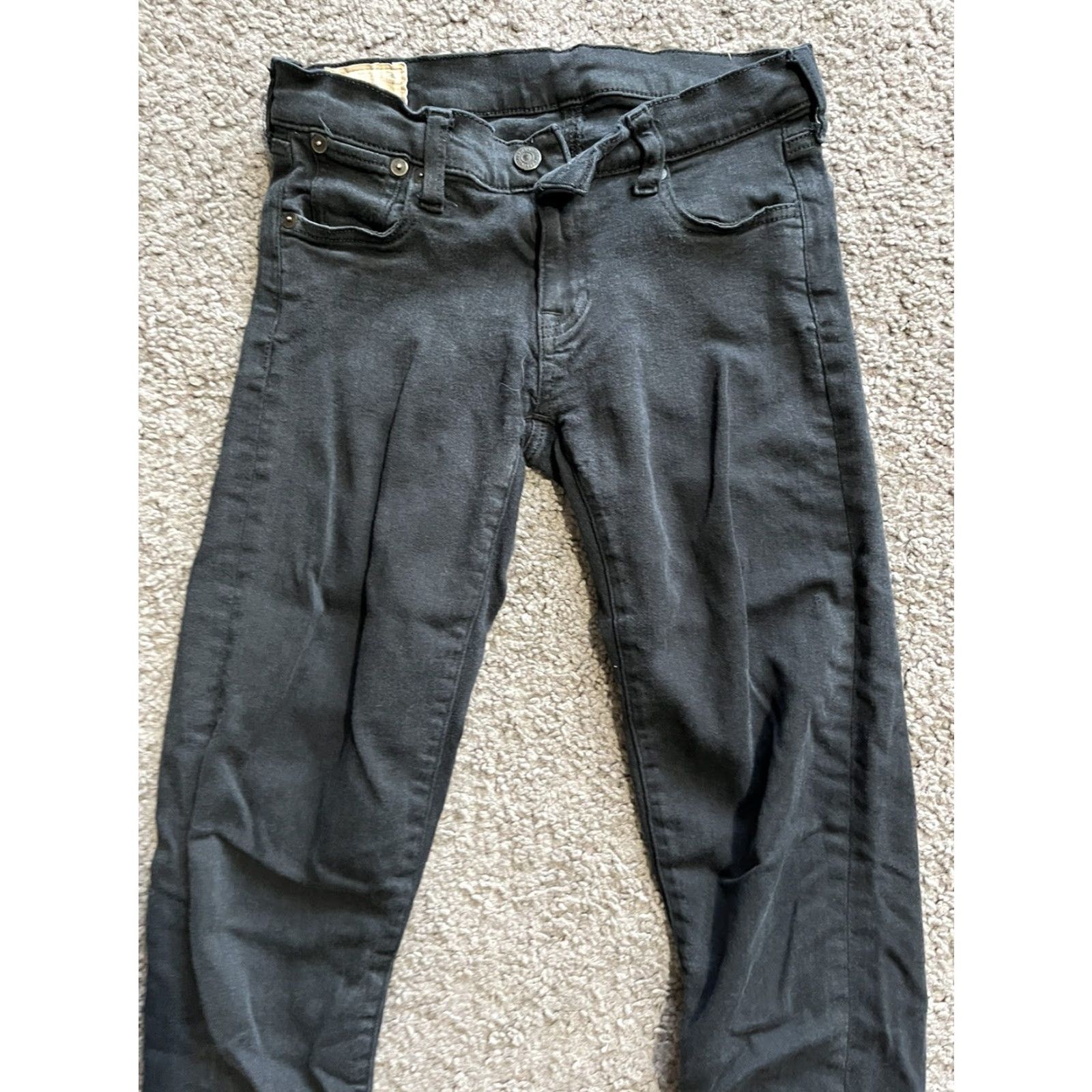Polo Ralph Lauren Polo Ralph Lauren Varick Women’s Jeans Polo Ralph Lauren Varick Black Denim Skinny Legging Jeans Size 26" / US 2 / IT 38 - 2 Thumbnail