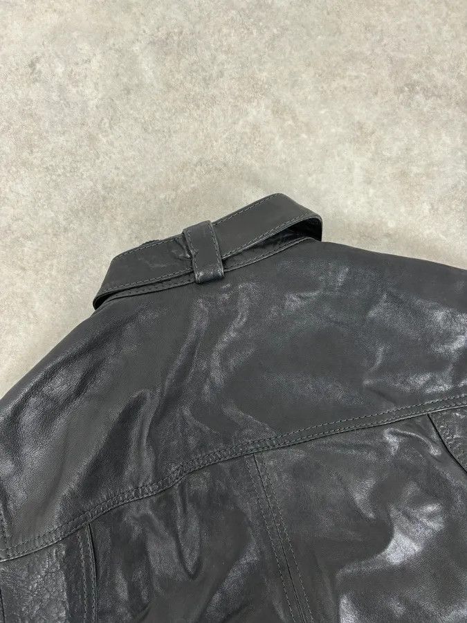 Dolce & Gabbana 2010s Dolce & Gabbana Black Classy Leather Jacket Size US L / EU 52-54 / 3 - 6 Thumbnail