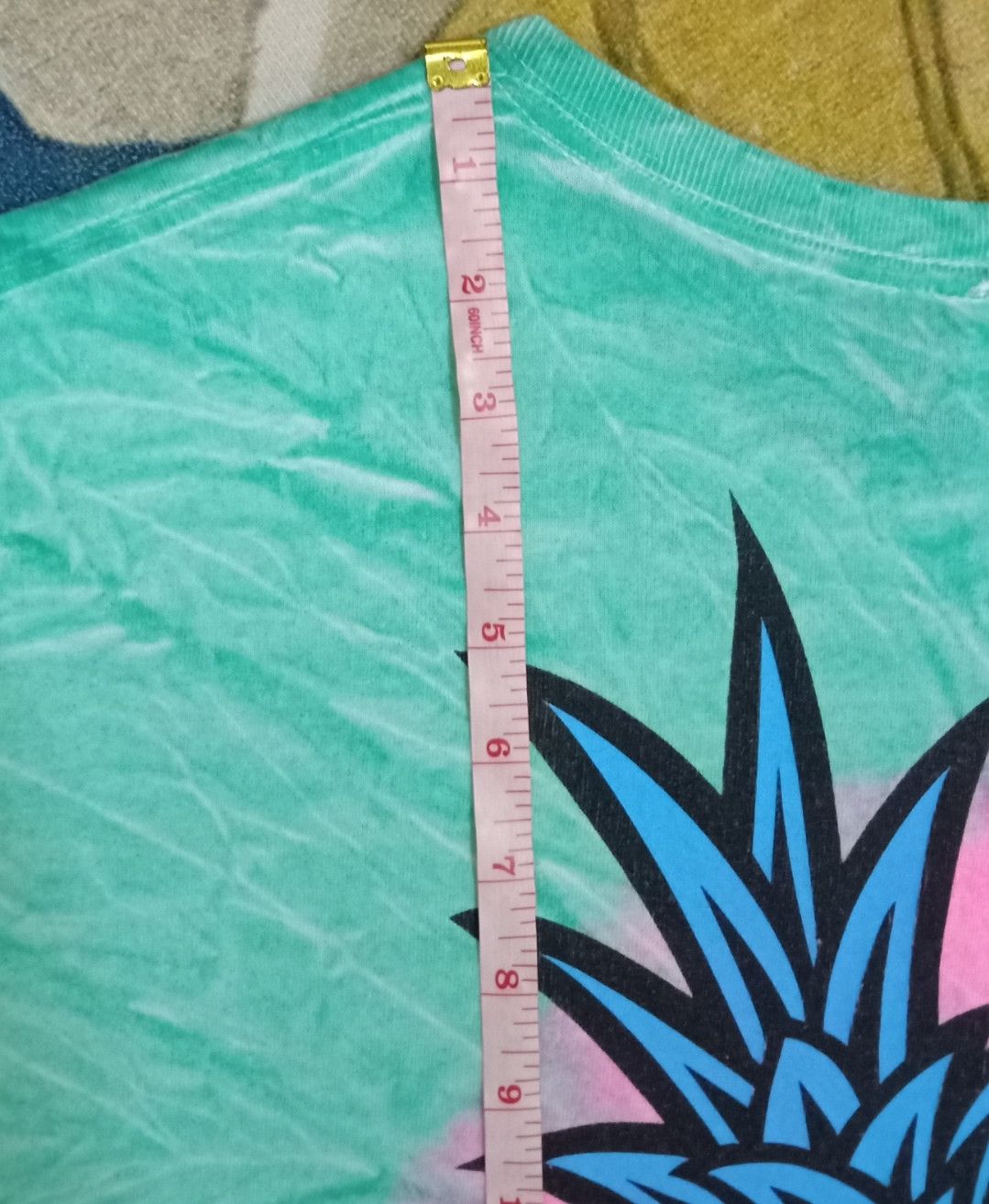 Santa Cruz Skateboards Santa Cruz Pineapple Tie-dye T-shirt Size US L / EU 52-54 / 3 - 15 Thumbnail