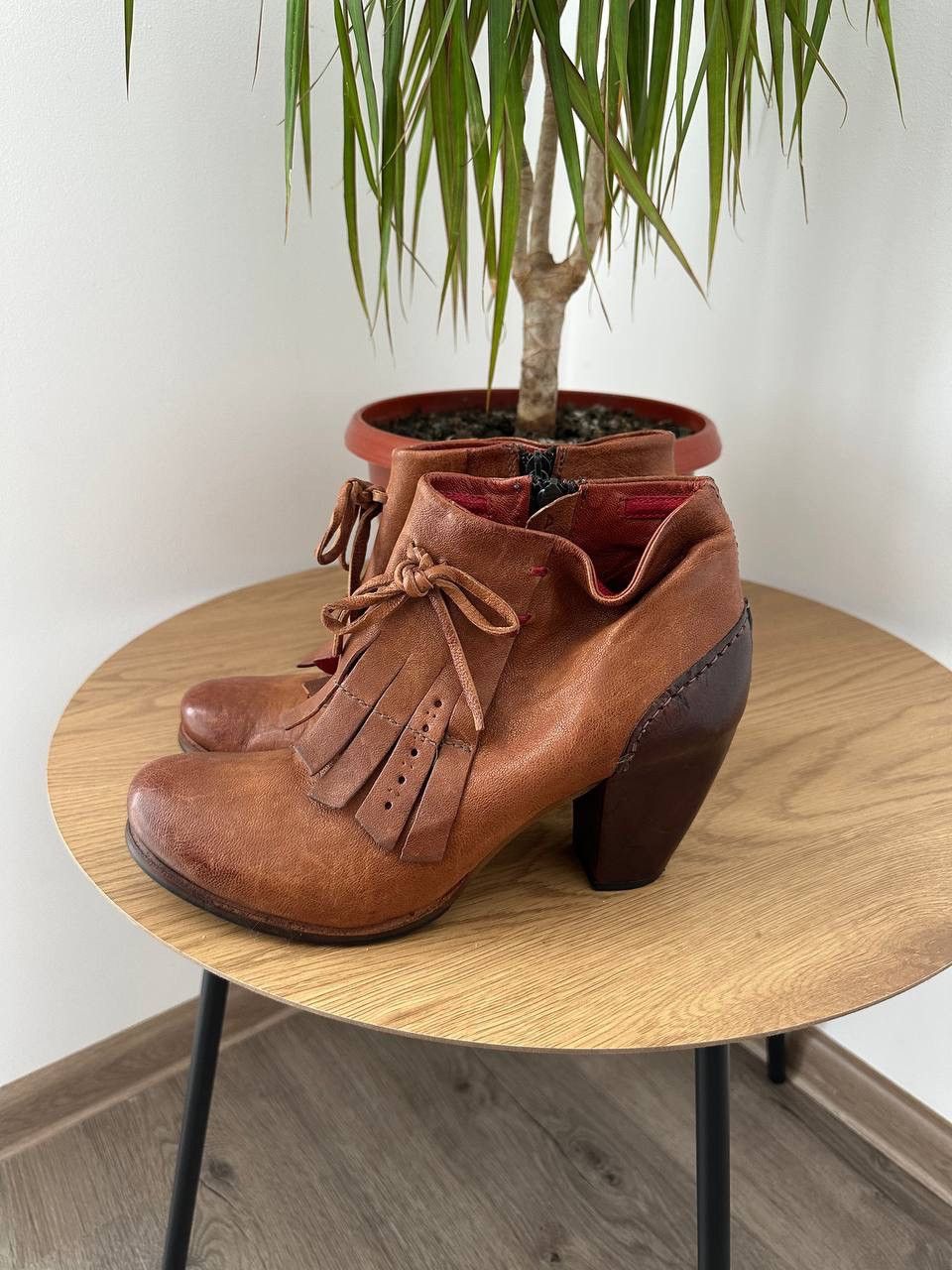 A.S.98 × Japanese Brand × Vintage Vintage Japanese A.S98 Brown Leather Air Step Womesn Boots Size US 8.5 / IT 38.5 - 8 Thumbnail