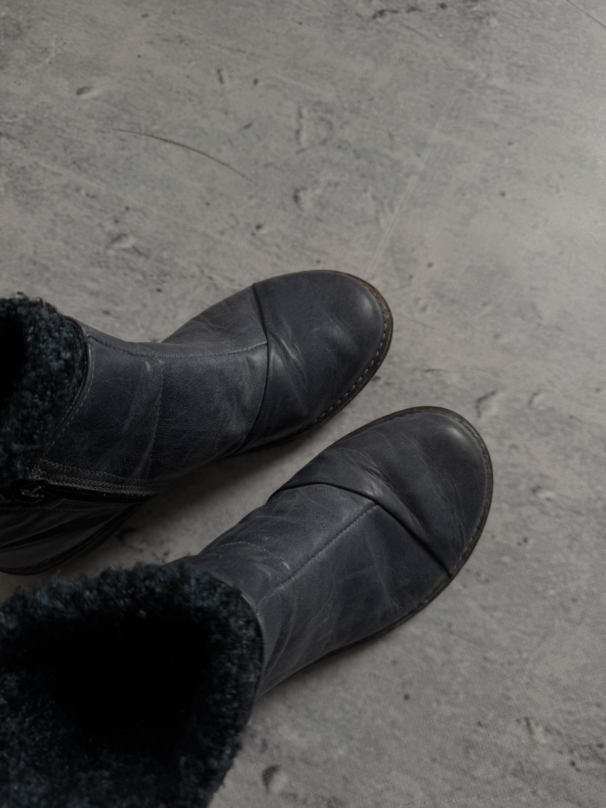 Vintage 🔻Vintage ART* leather avant-garde boots wmns unisex Size US 8.5 / IT 38.5 - 8 Thumbnail