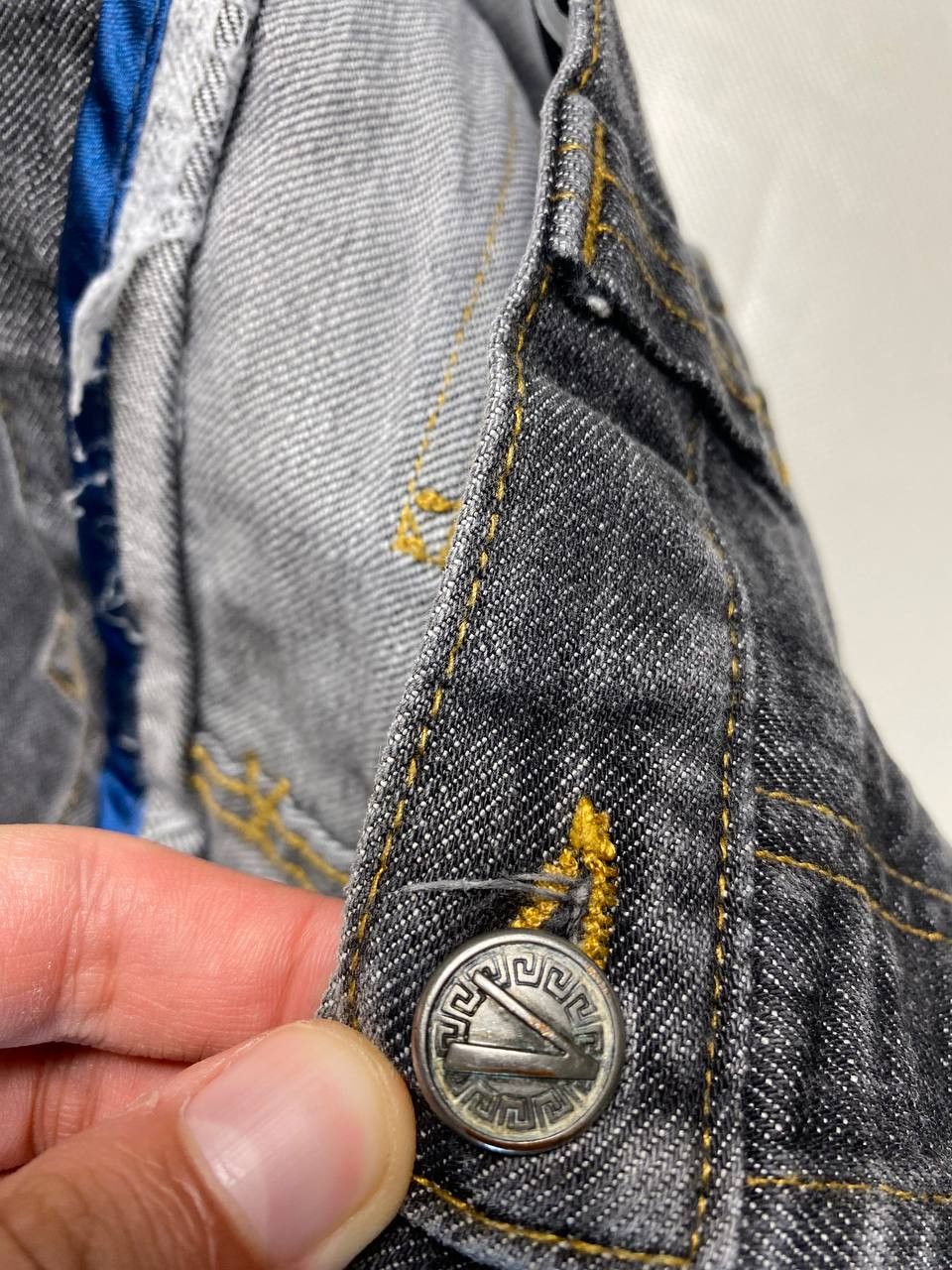 Versace × Versace Jeans Couture Versace denim jeans Size US 36 / EU 52 - 7 Thumbnail