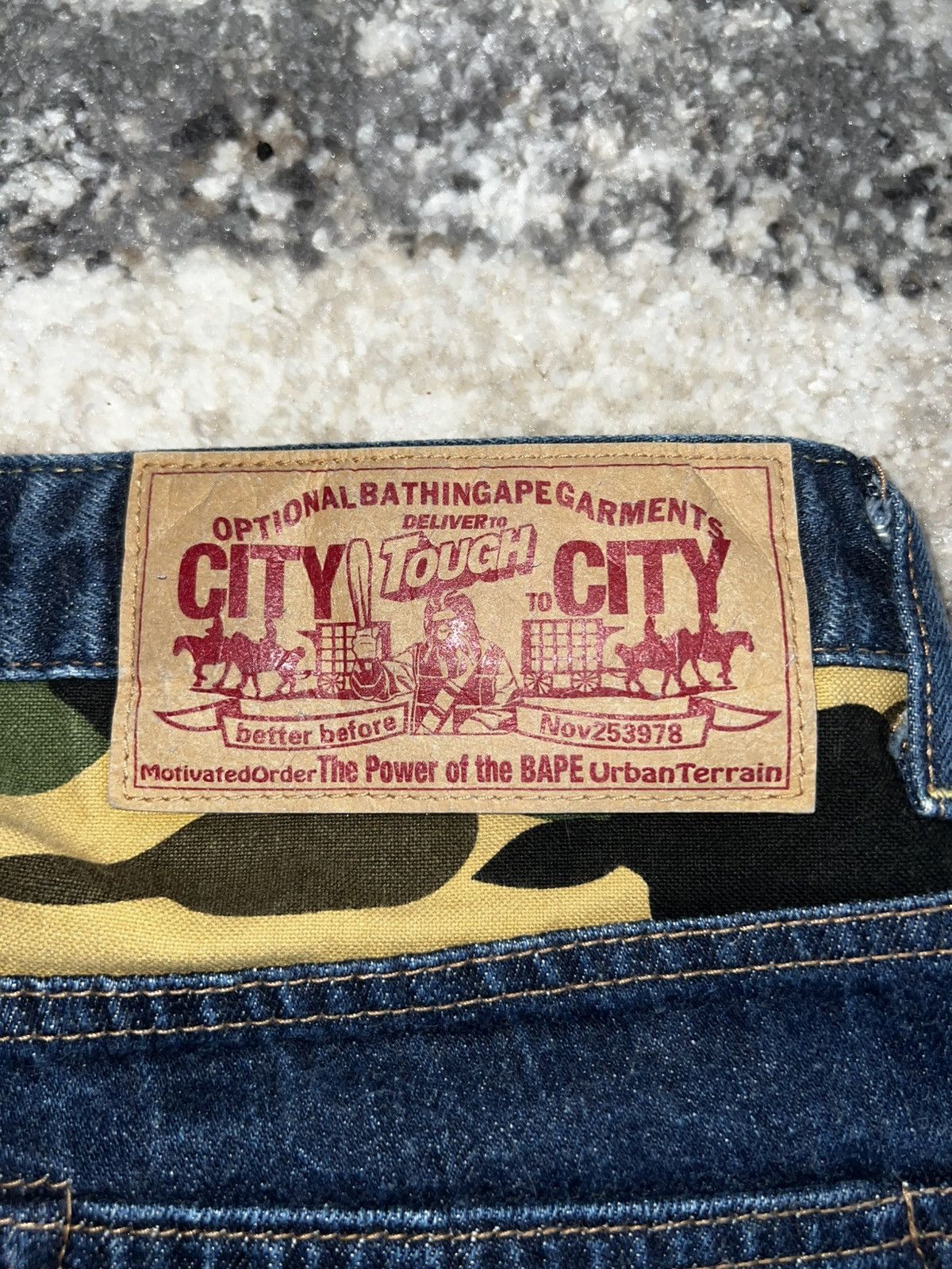 Bape Bape OG Bape Camo & Star Jeans Size US 34 / EU 50 - 6 Thumbnail