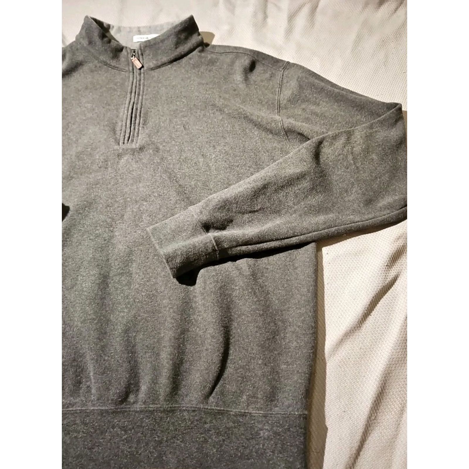 Peter Millar Peter Millar Sweater Mens M Gray Golf 1/4 Zip Pullover Casual Preppy Shirt? Size US M / EU 48-50 / 2 - 5 Thumbnail