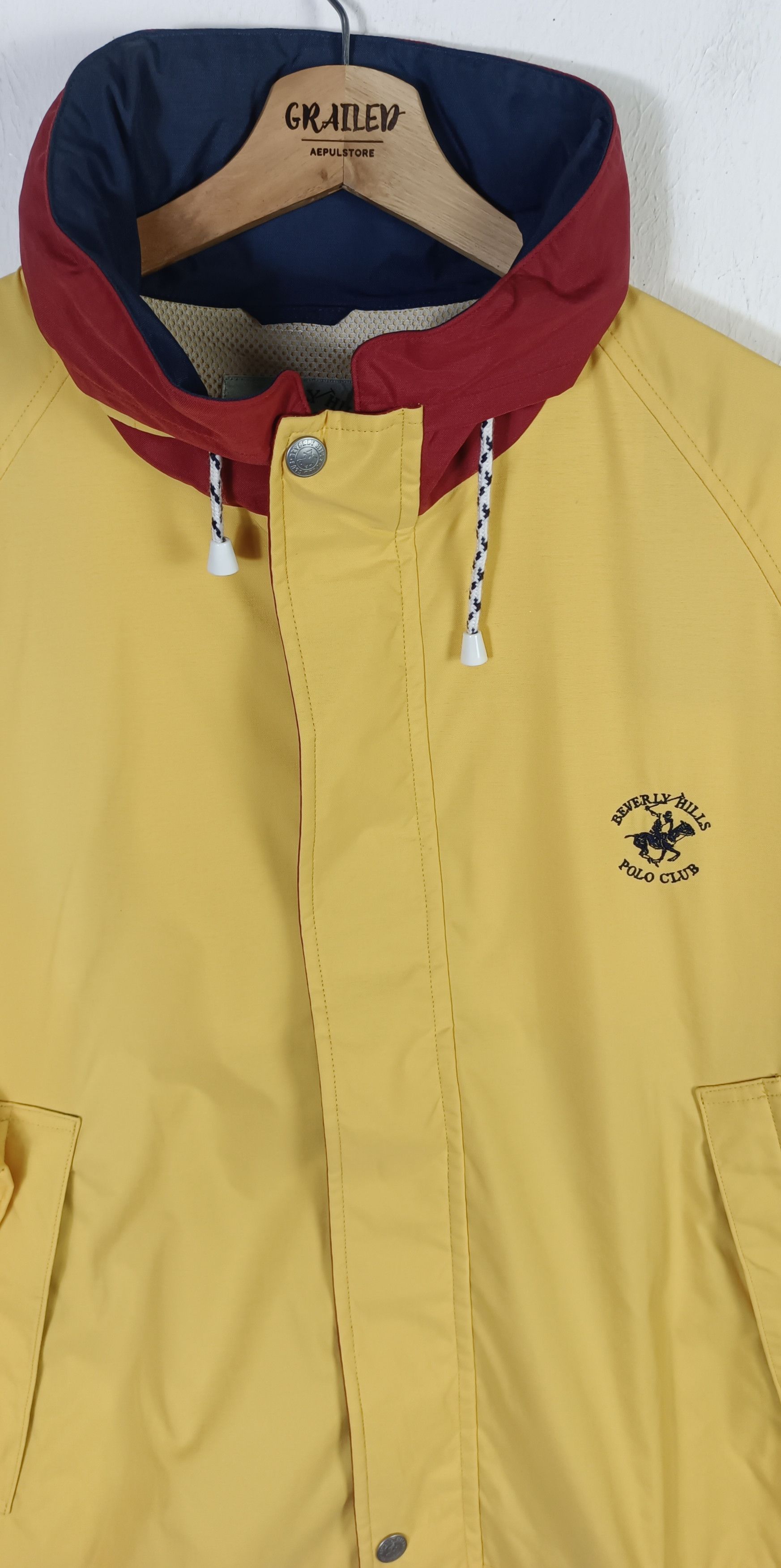 Beverly Hills Polo Club Vintage 90s Polo Club Baverly Hills Windbraker Size US XXL / EU 58 / 5 - 6 Thumbnail