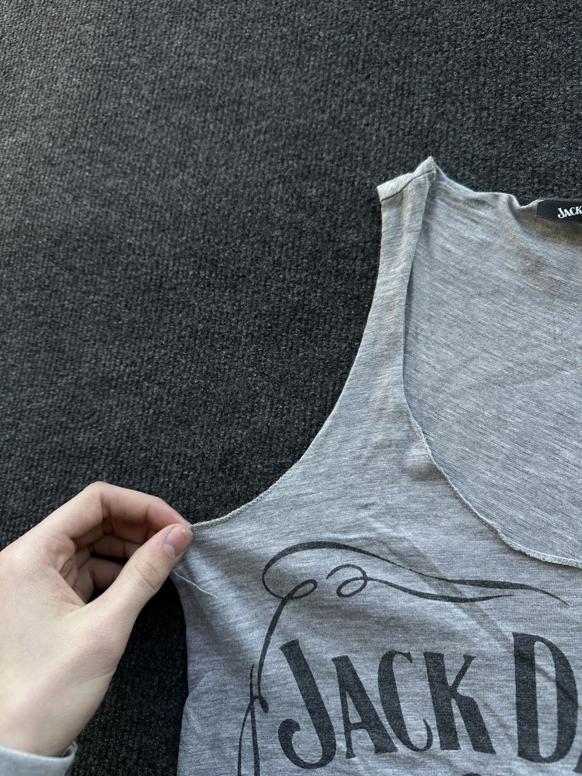 Other 🚨Vintage Jack Daniel’s Whiskey Old Graphic Tee Faded 90s Size S / US 4 / IT 40 - 5 Thumbnail