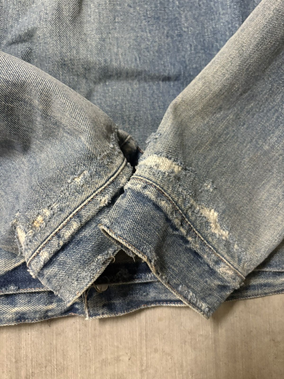 John Elliott John Elliot denim jacket Size US XL / EU 56 / 4 - 4 Thumbnail