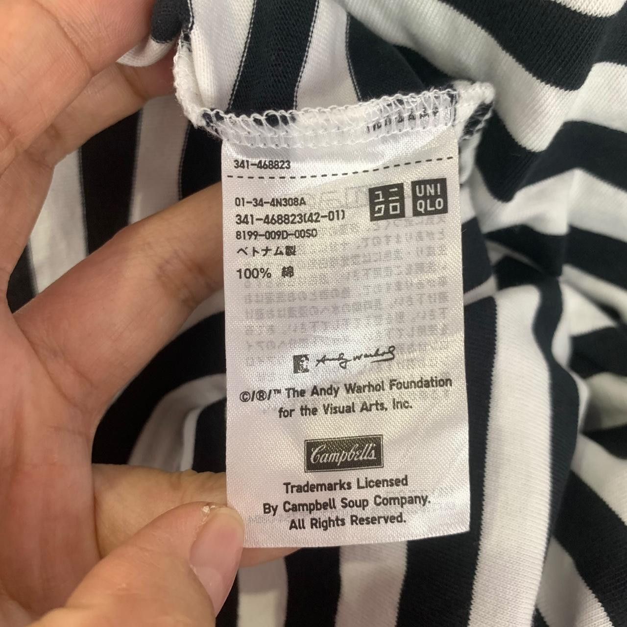 Uniqlo ANDY WARHOL CAMPBELL x UNIQLO Soup Tank Top Tee Shirt Top Size L / US 10 / IT 46 - 6 Thumbnail