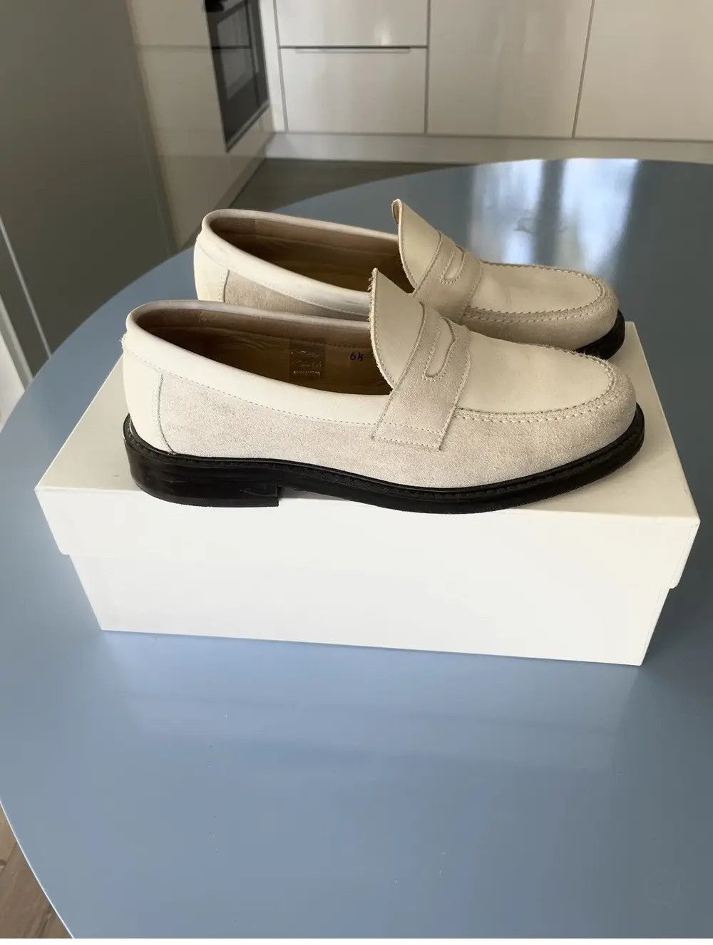 Aime Leon Dore o1mle0925 ALD Penny Loafers in Light Beige Size US 7.5 / EU 40-41 - 1 Thumbnail
