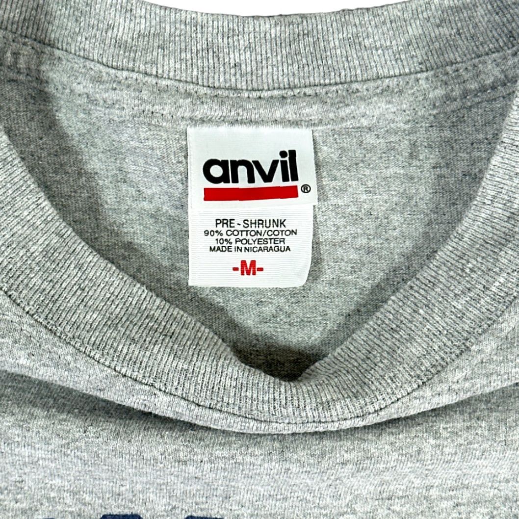 Anvil VINTAGE Wisconsin Maritime Museum Shirt Adult MEDIUM Gray 90s Y2K Spell Out 90s Size US M / EU 48-50 / 2 - 3 Thumbnail