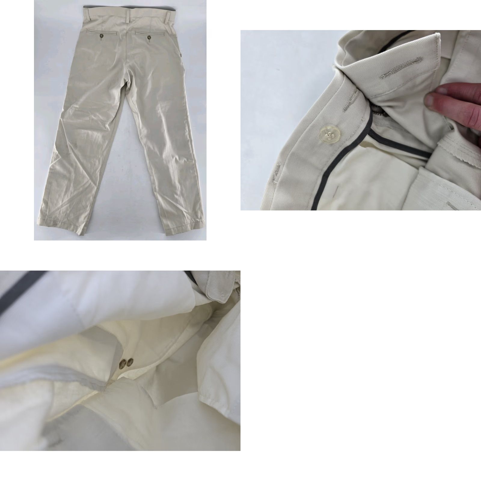 Merona Merona Ultimate Straight Leg Chino Pants Men's 32x30 Tan Flat Front -SEE PICS Size US 32 / EU 48 - 8 Thumbnail