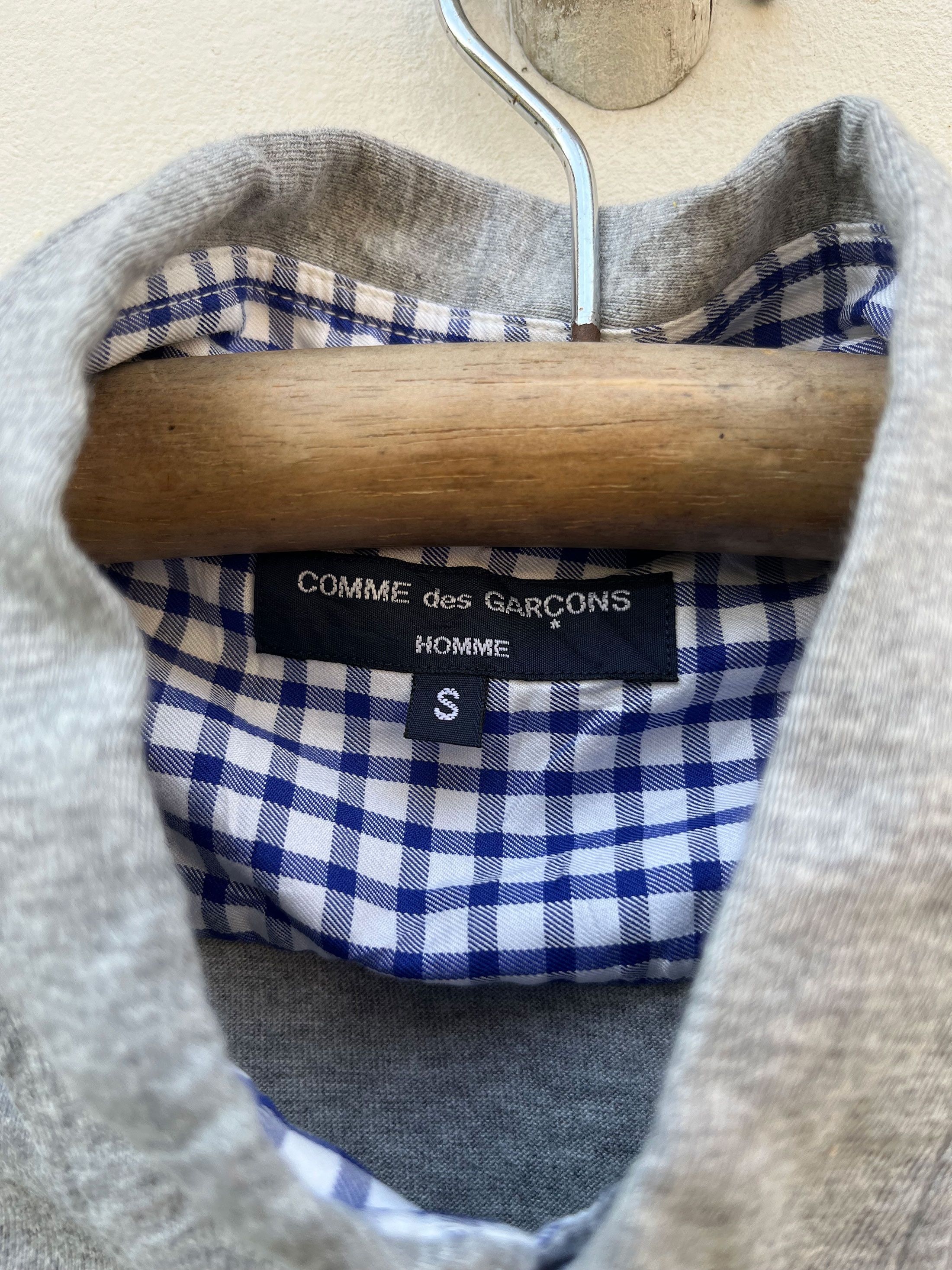 Comme des Garcons Homme Comme des Garcons Japan Polo Baseball Short Sleeve Size US S / EU 44-46 / 1 - 2 Thumbnail