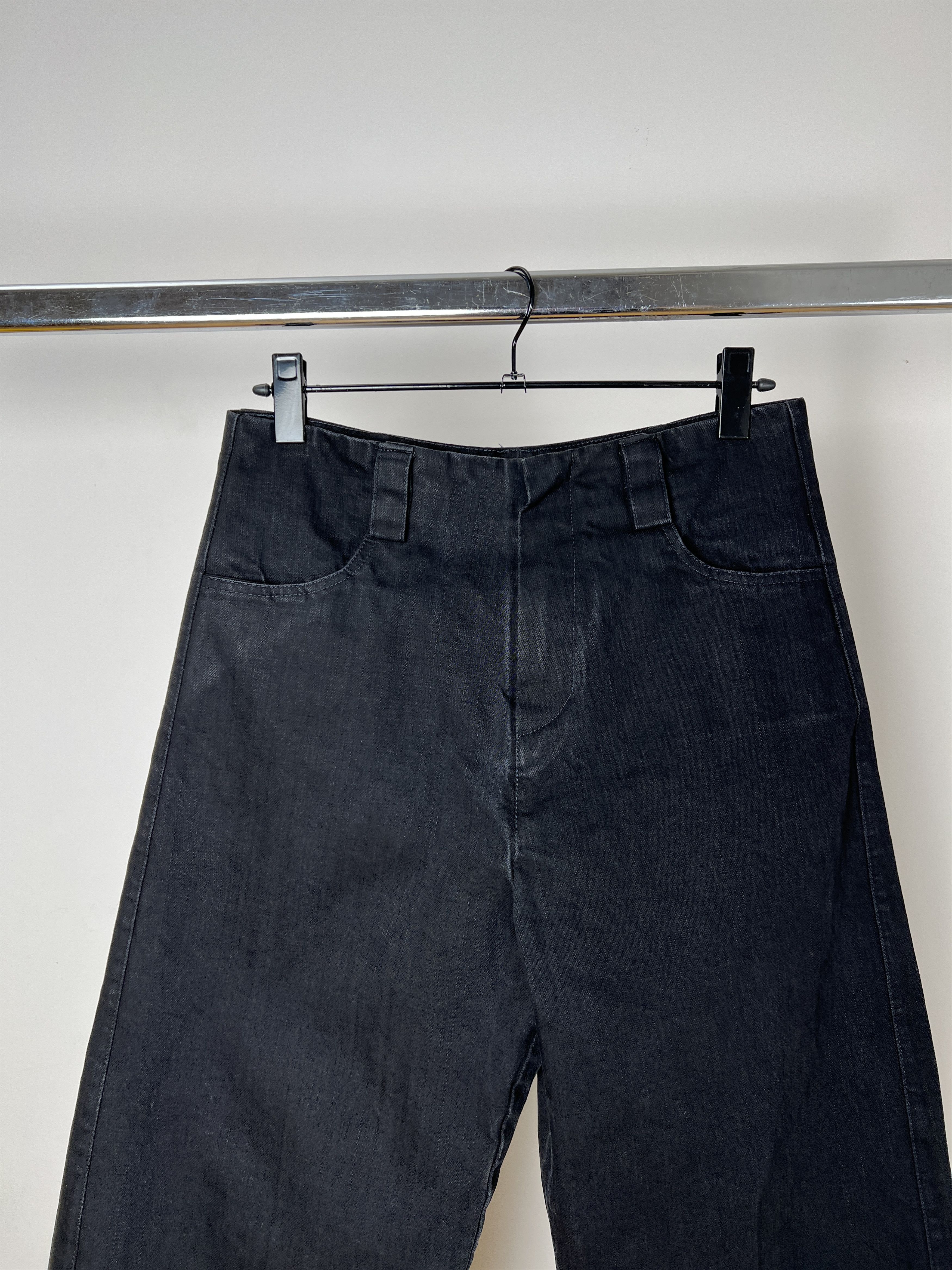 Other NKTRMNV WIDE DENIM PANTS BLACK 01.01 Size US 36 / EU 52 - 14 Thumbnail