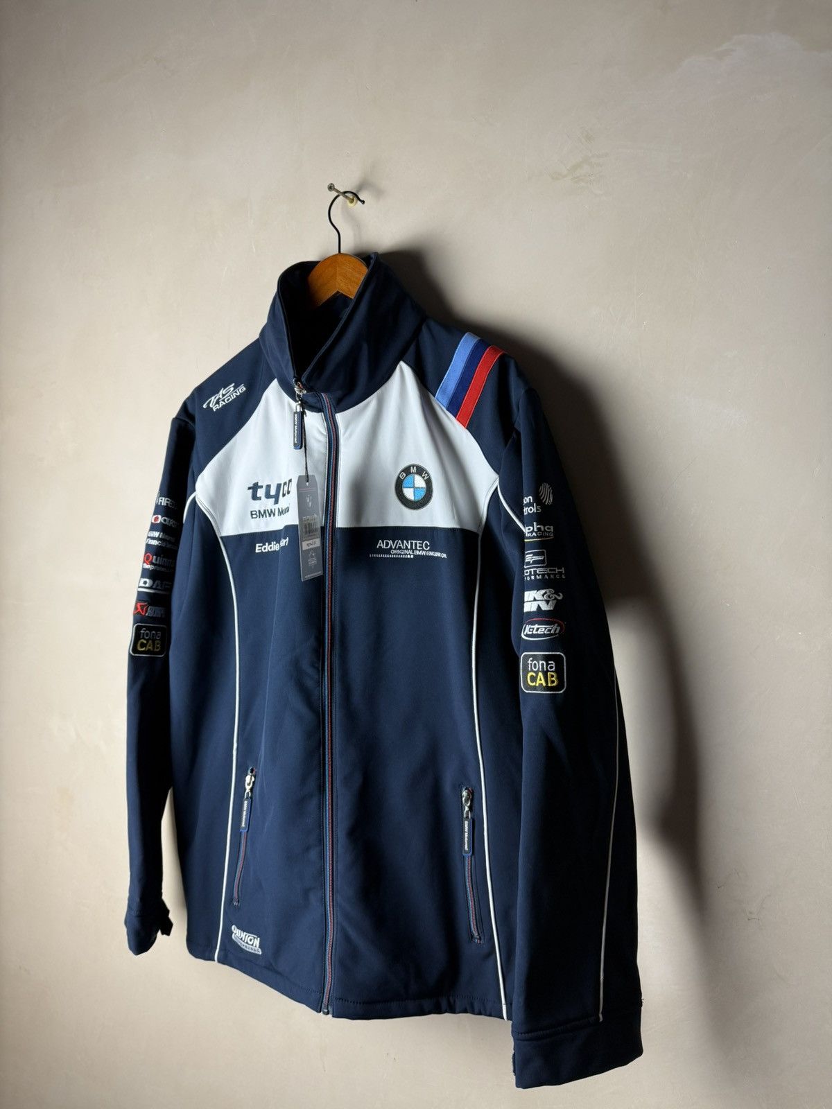 BMW Vintage BMW Tuco Racing Full Zip Jacket Size XL Size US XL / EU 56 / 4 - 2 Thumbnail