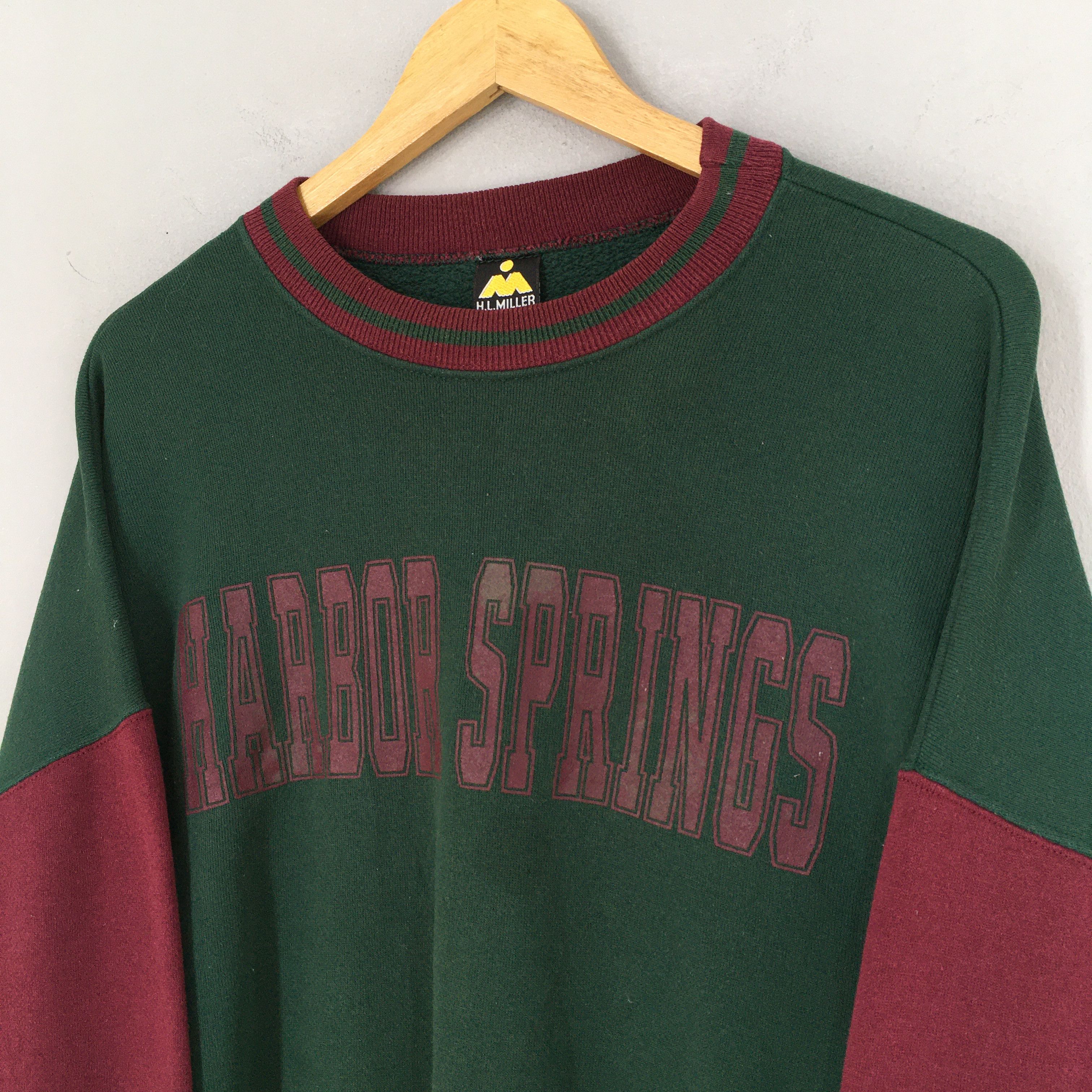 Vintage Vintage 90s Harbor Springs Michigan Sweatshirt XLarge Size US XL / EU 56 / 4 - 3 Thumbnail
