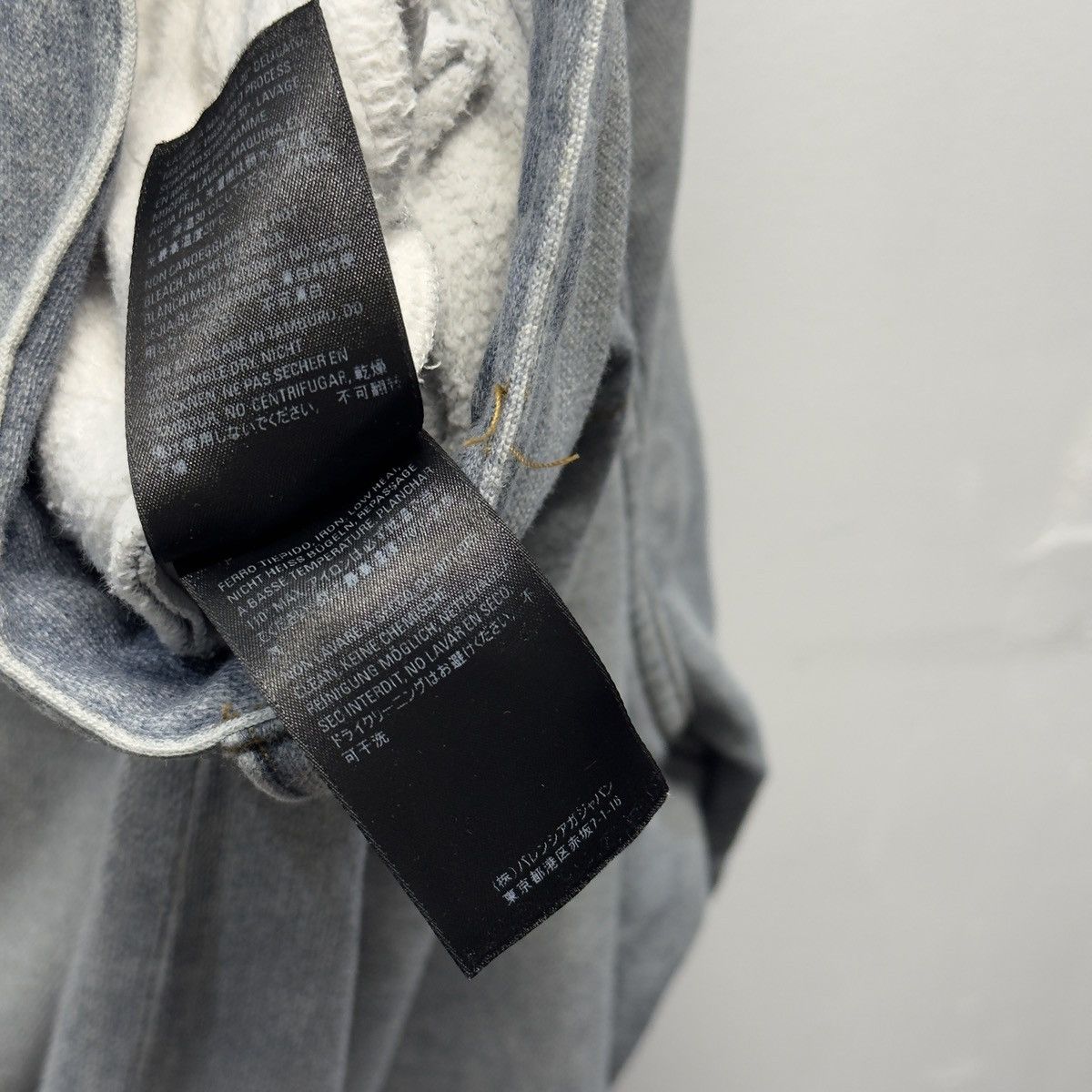 Balenciaga Balenciaga Winter 2021 Tromp L'oeil Denim Sweatpants Demna Size US 36 / EU 52 - 20 Thumbnail