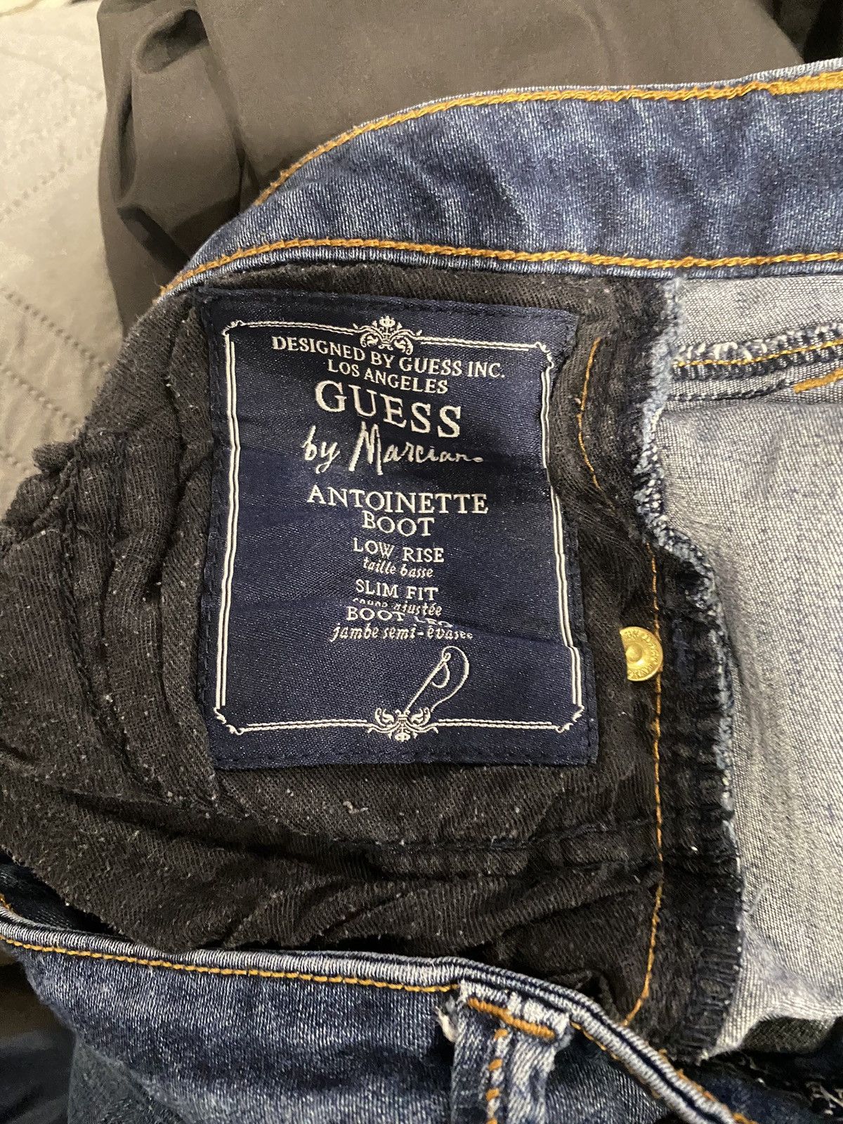 Guess Vintage Guess by Marciano Jeans Antoinette Boot Size 26 Y2K Size 26" / US 2 / IT 38 - 3 Thumbnail