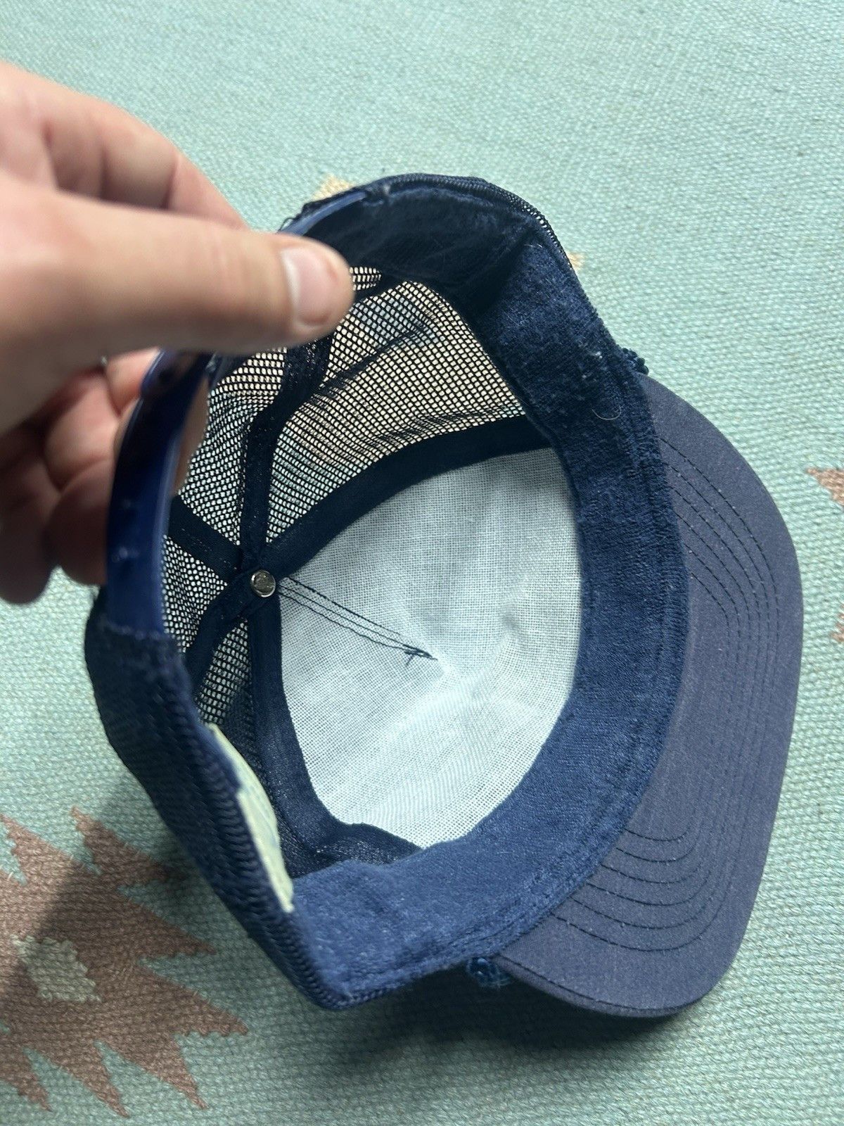 Vintage Vintage trucker hat Joseph Pontiac Michigan faded snapback Size ONE SIZE - 6 Thumbnail