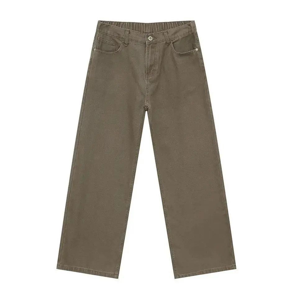 Japanese Brand Retro straight leg loose jeans Size US 32 / EU 48 - 5 Thumbnail