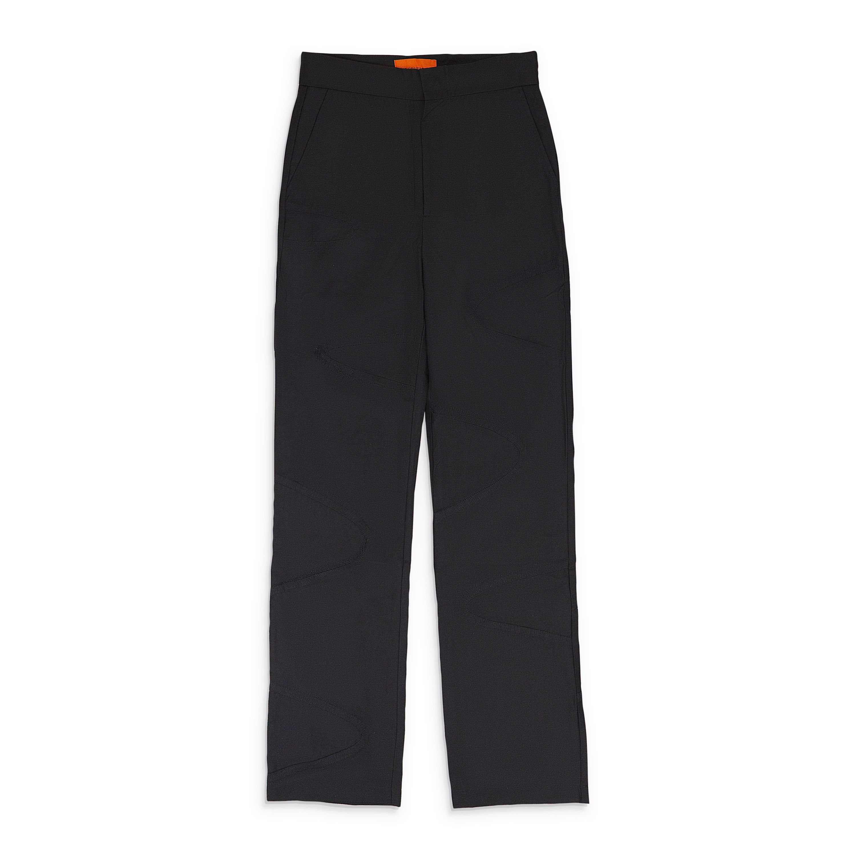 Who Decides War BLACK LA PLUME TROUSERS SIZE 32