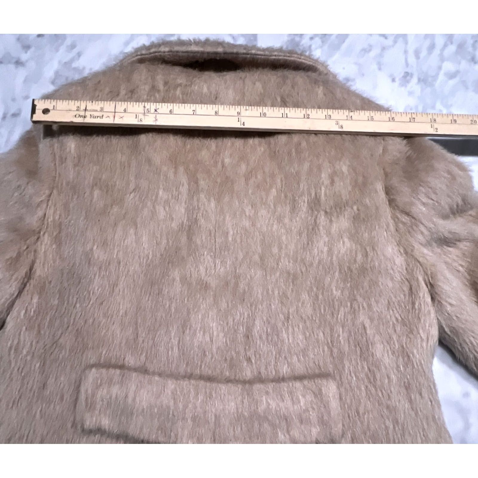 Vintage VINTAGE Lama Jacket Women’s 42 Long Garantiert Echtes Florgewebe Size M / US 6-8 / IT 42-44 - 7 Thumbnail