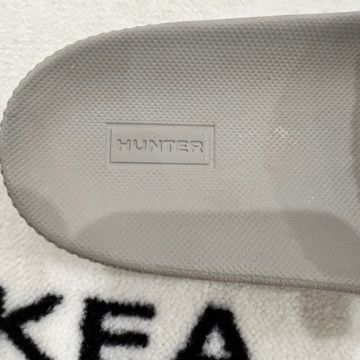 Hunter Hunter Terry Towelling Adjustable Strap Pool Slide Sandal Size US 8 / EU 41 - 5 Thumbnail