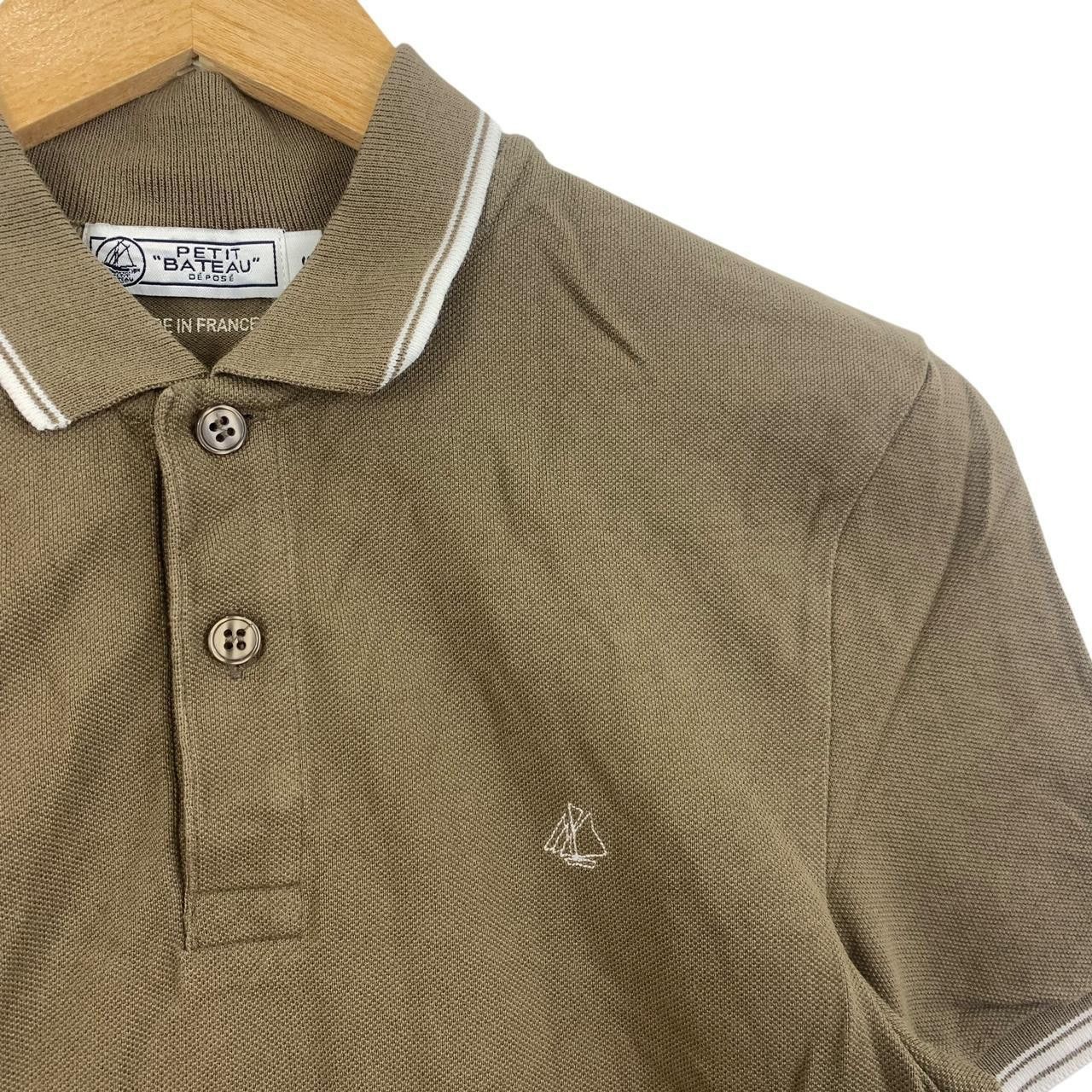 Vintage Vintage PETIT BATEAU DEPOSE Made In France Polo Tee Shirt Size US S / EU 44-46 / 1 - 5 Thumbnail