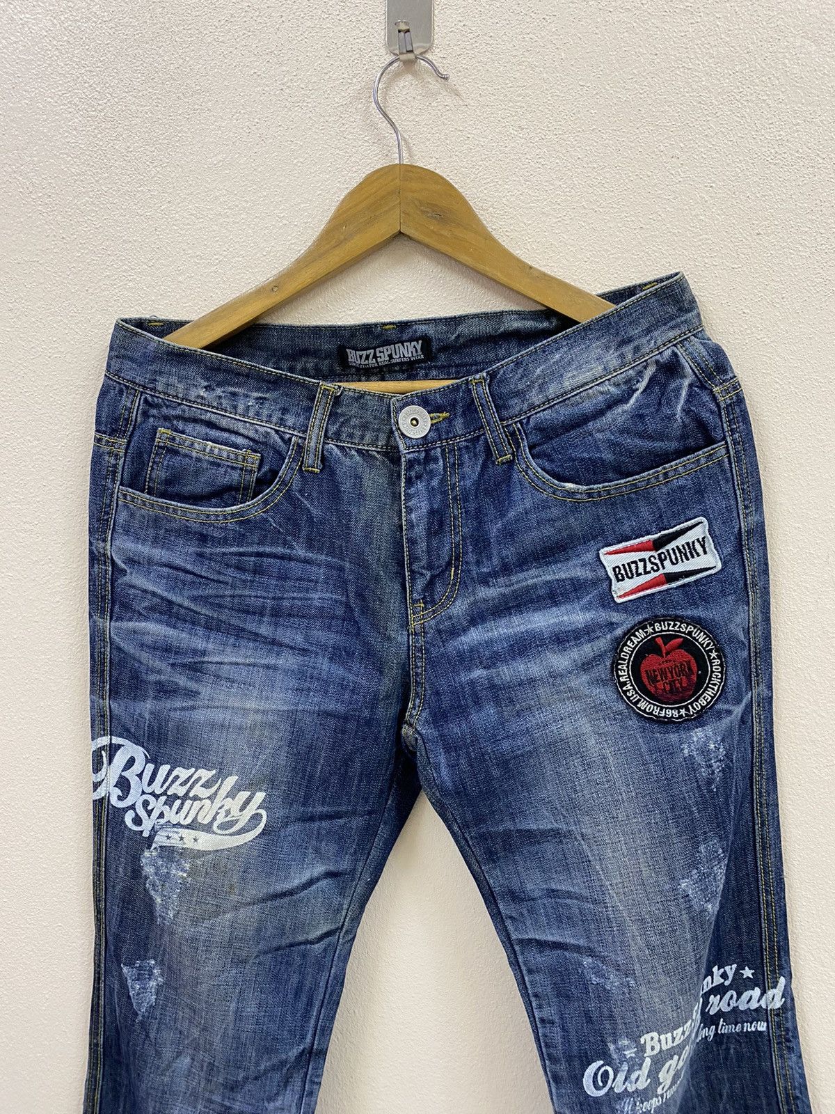 Japanese Brand Vtg Japan Denim Buzzspunky Size US 34 / EU 50 - 3 Thumbnail
