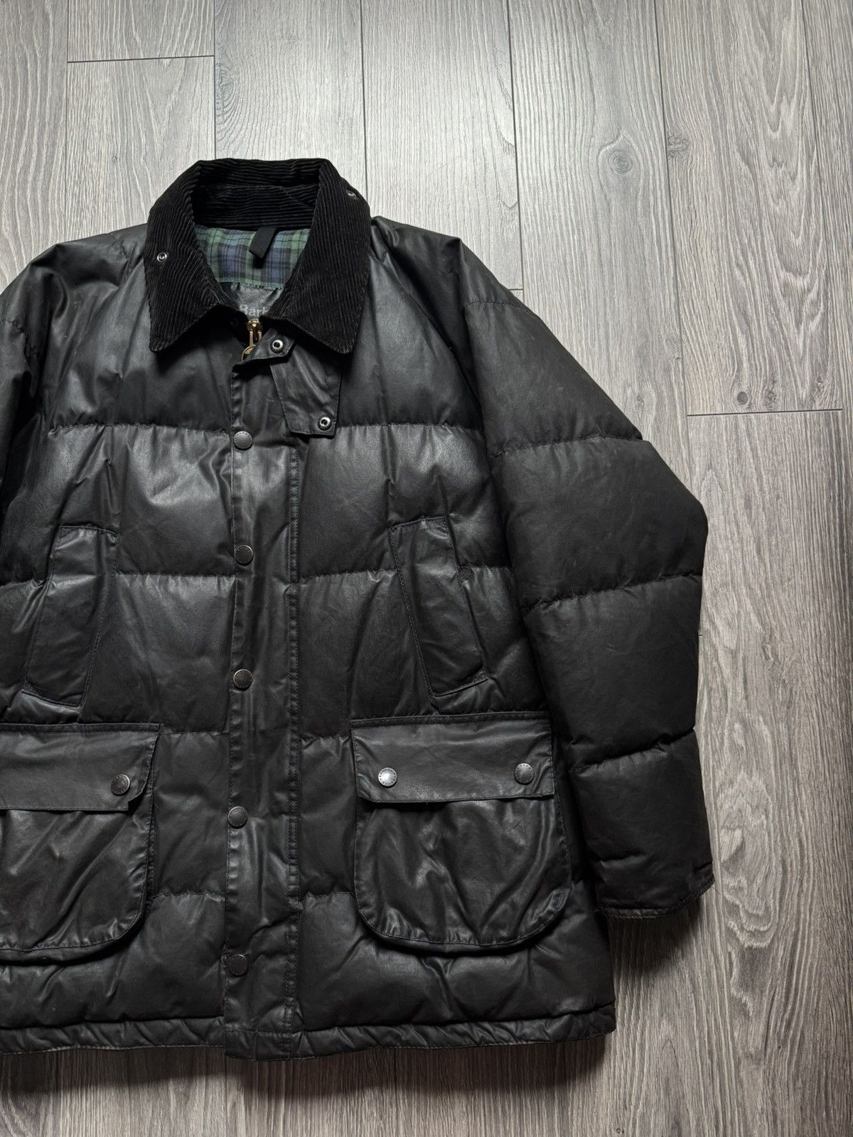 Barbour Barbour Down-Filled Bedale Puffer Jacket Black L Size US L / EU 52-54 / 3 - 3 Thumbnail