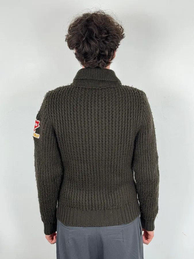 Dsquared2 2000s Dsquared2 Brown Premium Zip-up Cardigan Sweater Size US M / EU 48-50 / 2 - 3 Thumbnail