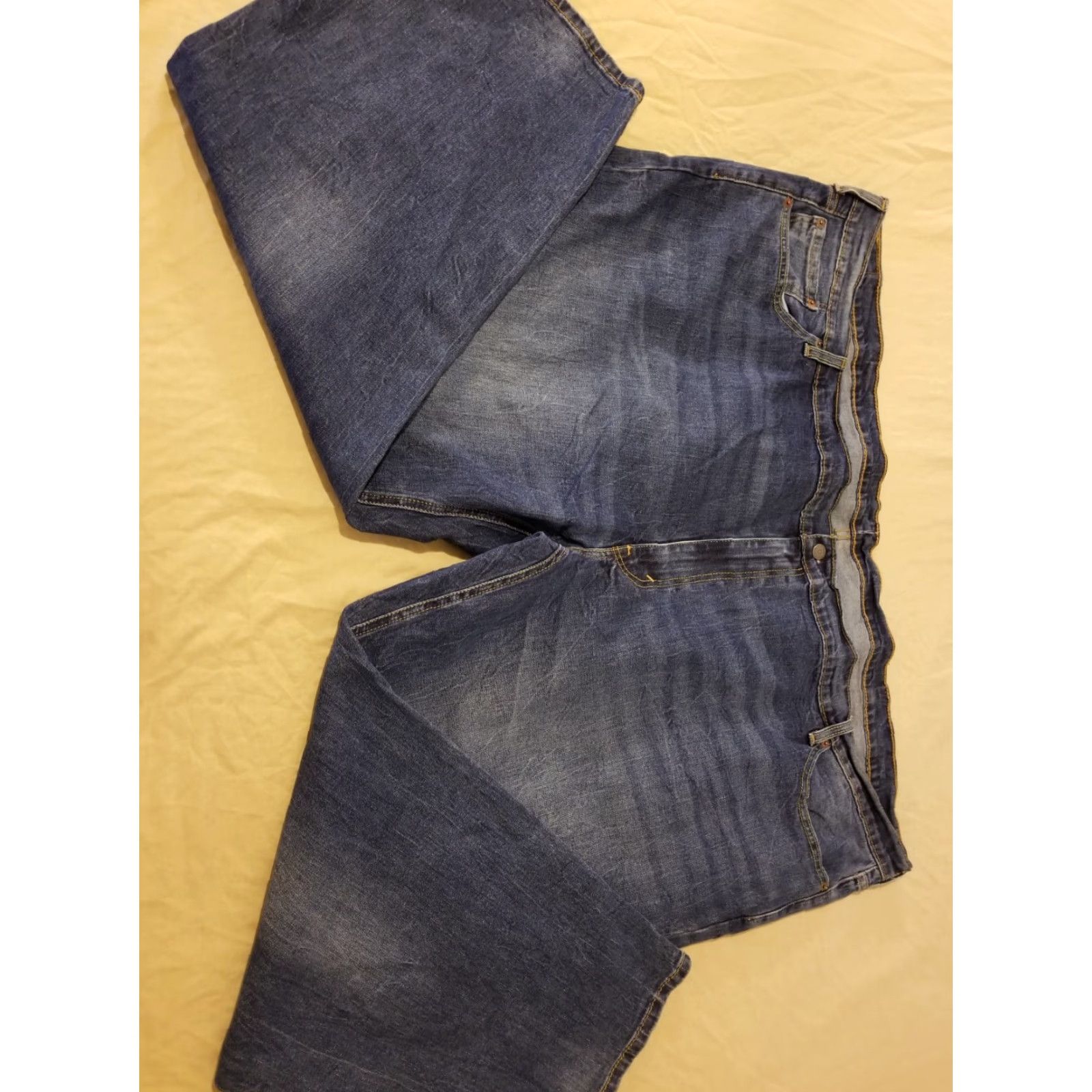 Levi's VINTAGE Levi's 541 Jeans Mens 60x30 Big & Tall Athletic Straight Denim Stretch Blue Pants Jeans Size US 44 / EU 60 - 4 Thumbnail