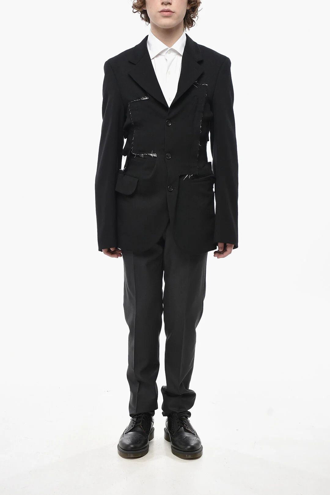 Comme des Garcons og1mm0426 Wool Jacket in Black Size US M / EU 48-50 / 2 - 4 Thumbnail