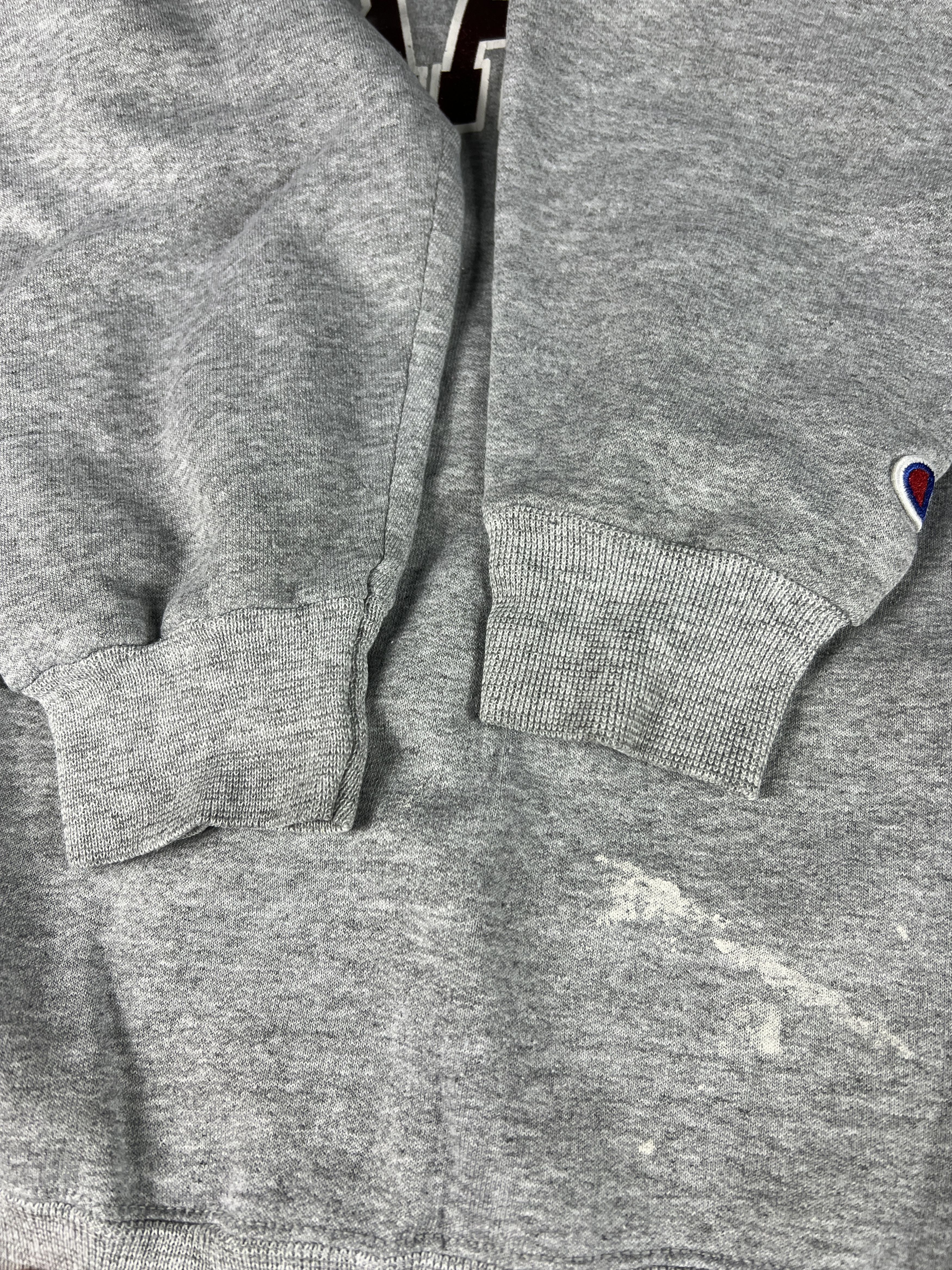 Champion × NCAA × Vintage Y2K Champion Texas A&M Aggies Sweatshirt Grey Faded Crewneck Size US M / EU 48-50 / 2 - 3 Thumbnail